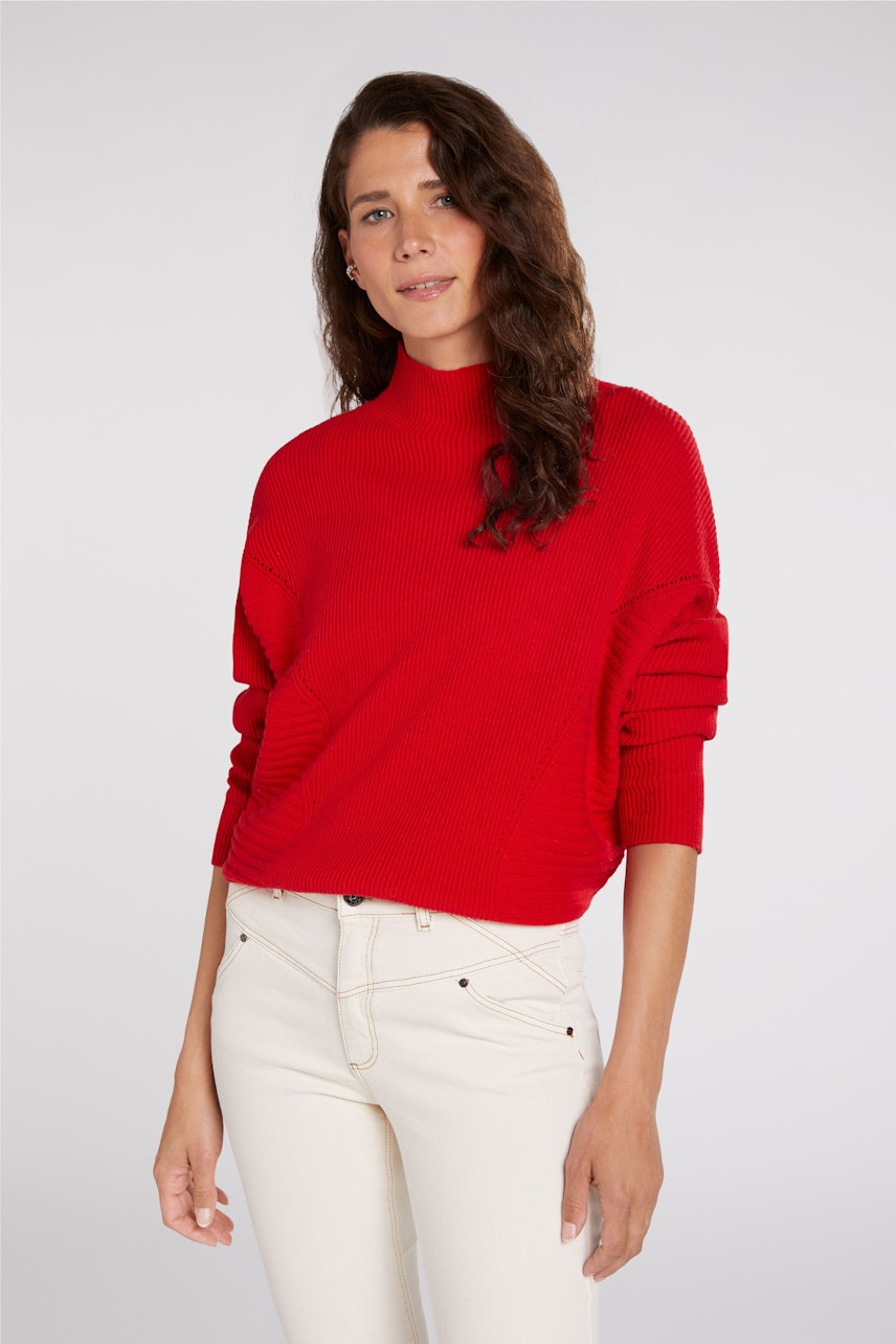Bild 3 von Strickpullover - barbados cherry in barbados cherry | Oui