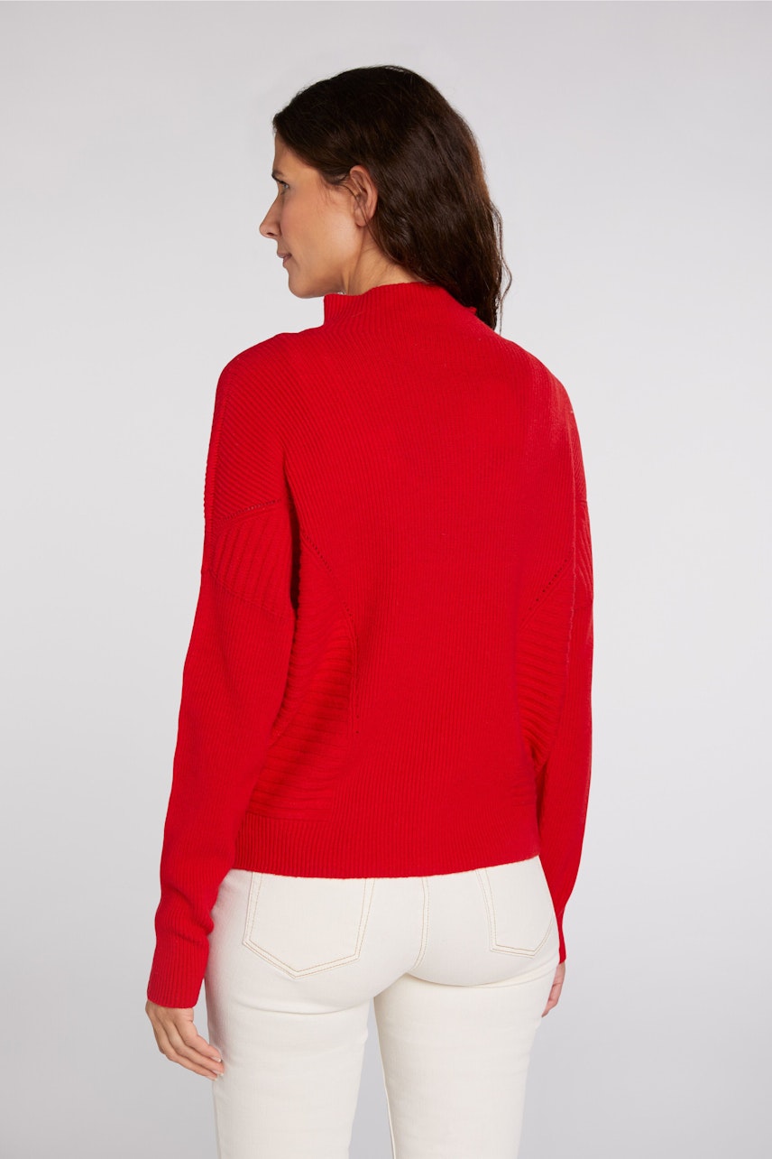 Bild 4 von Strickpullover - barbados cherry in barbados cherry | Oui