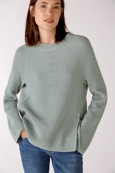 Bild 1 von RUBI Pullover mit Reißverschluss in jadeite | Oui