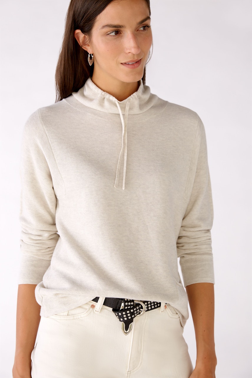 Bild 6 von KEIKO Pullover - offwhite melang in offwhite melang | Oui