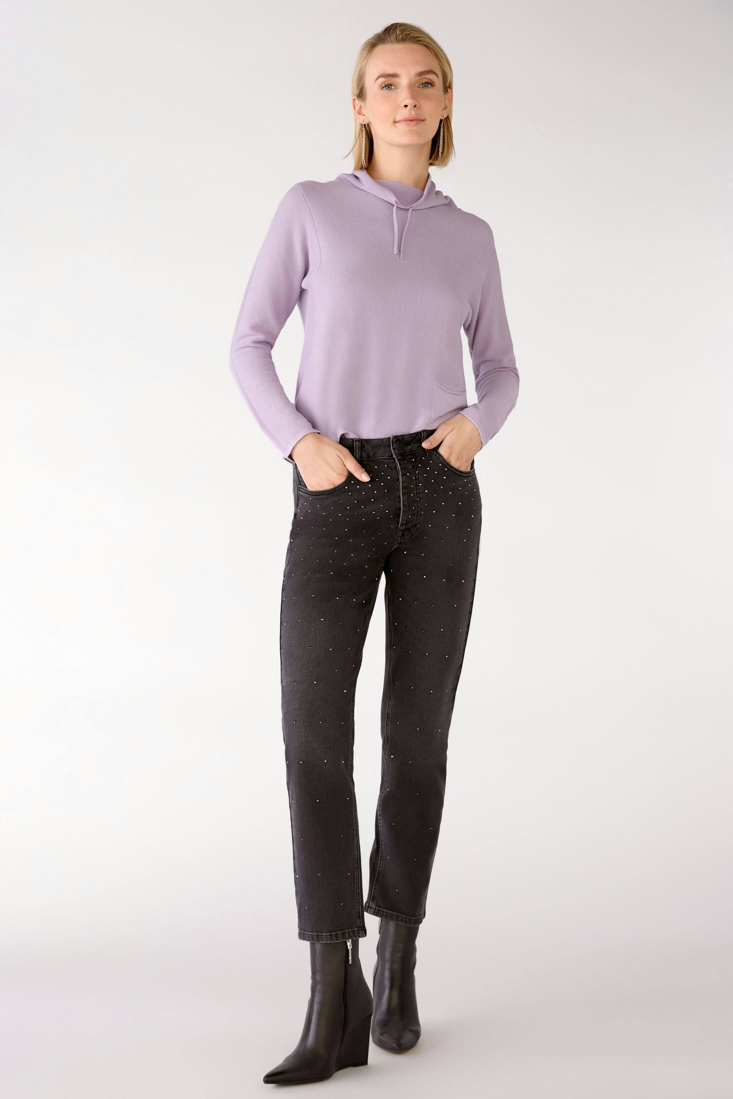 Bild 2 von KEIKO Pullover - lila in lila | Oui