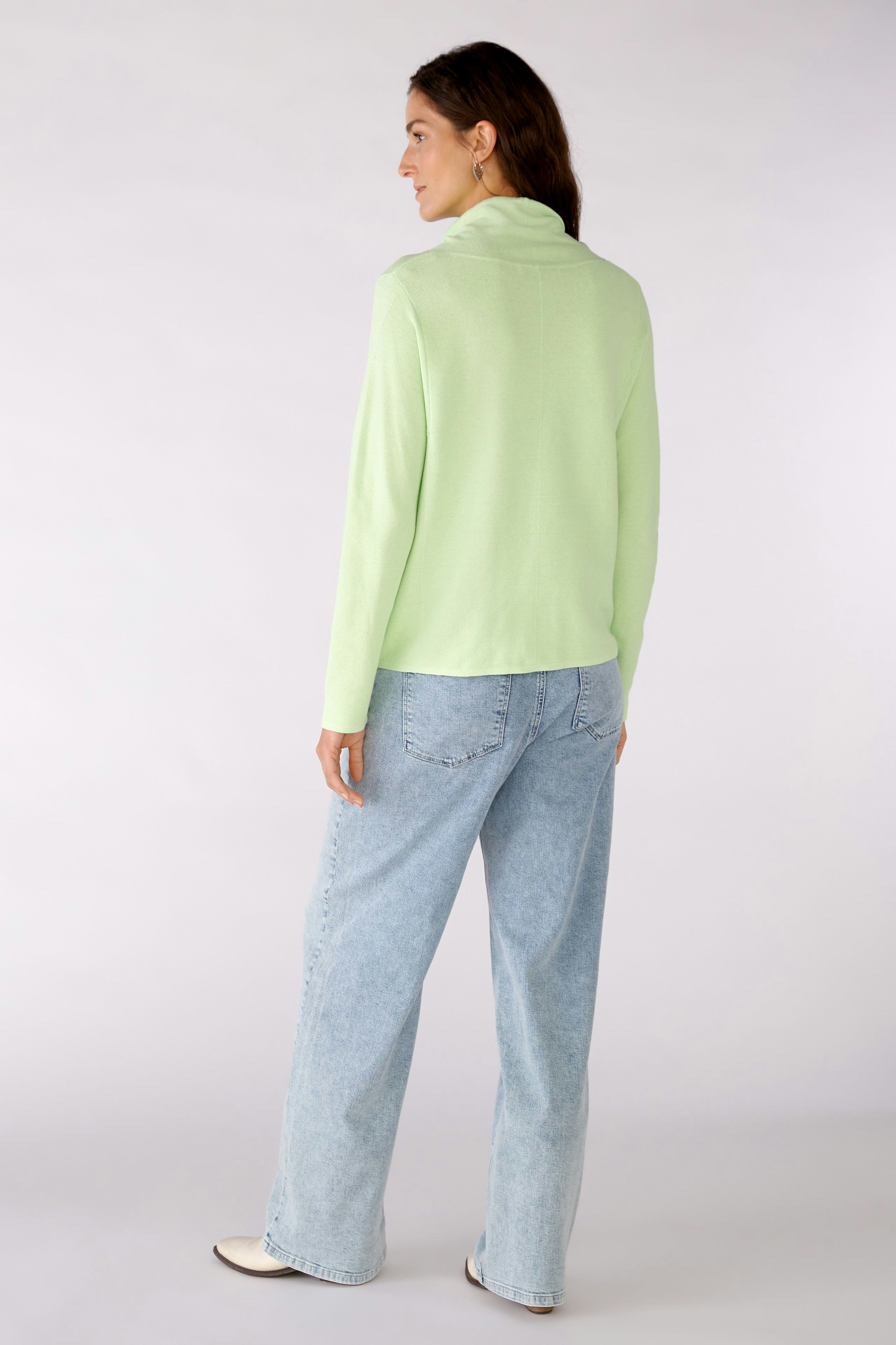 Bild 4 von KEIKO Pullover - light green in light green | Oui