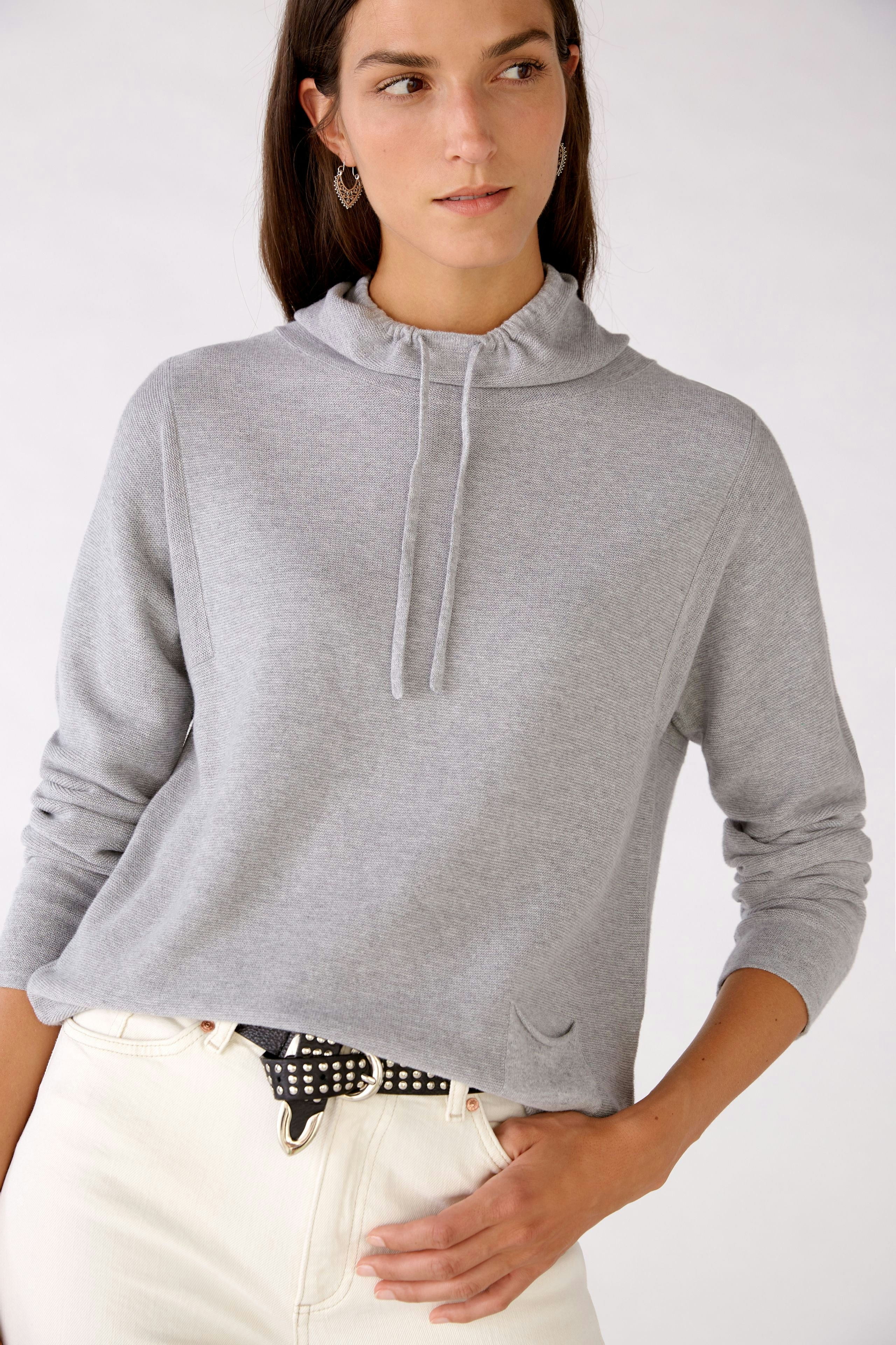 Bild 5 von KEIKO Pullover - light grey in light grey | Oui