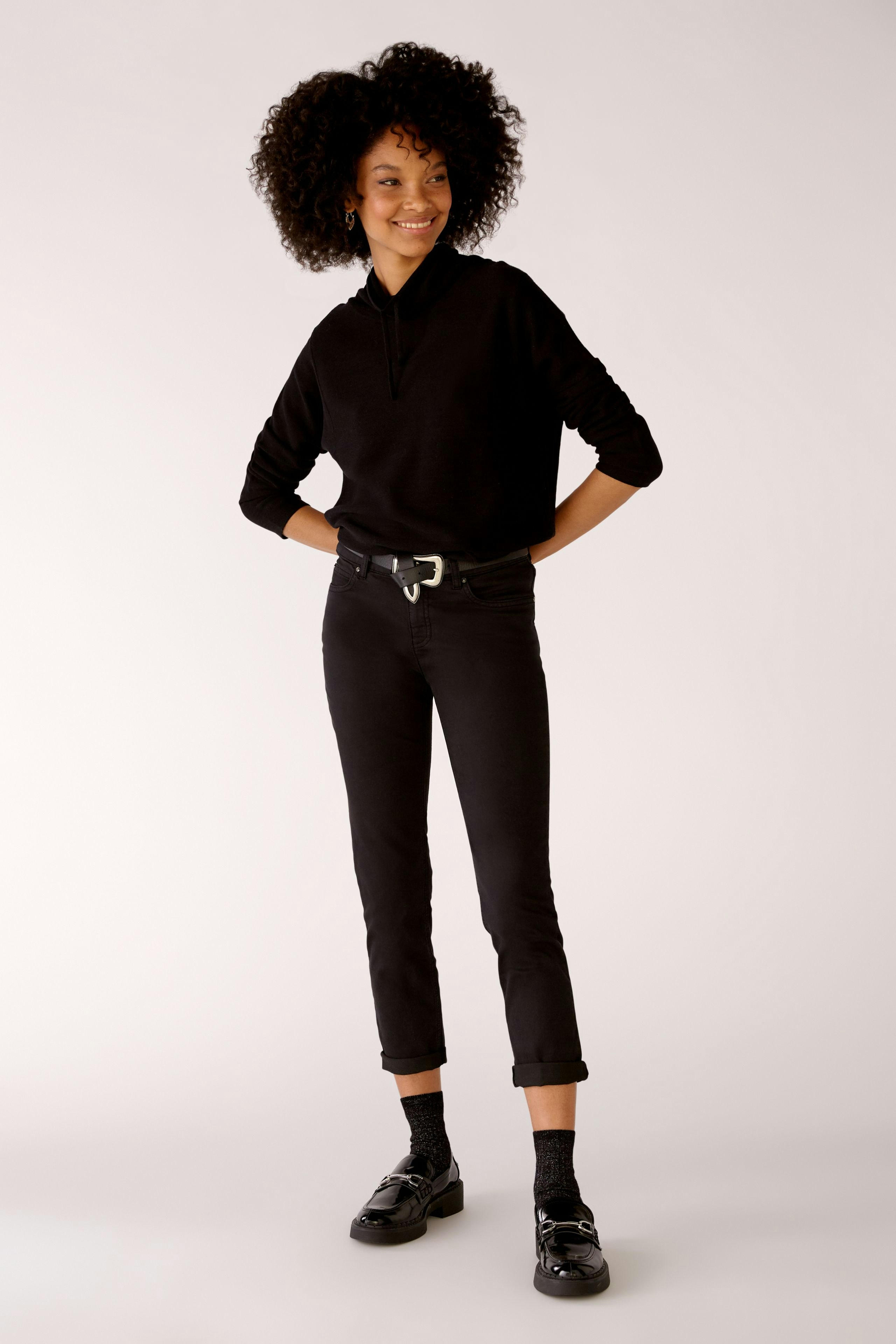 Bild 2 von KEIKO Pullover - black in black | Oui