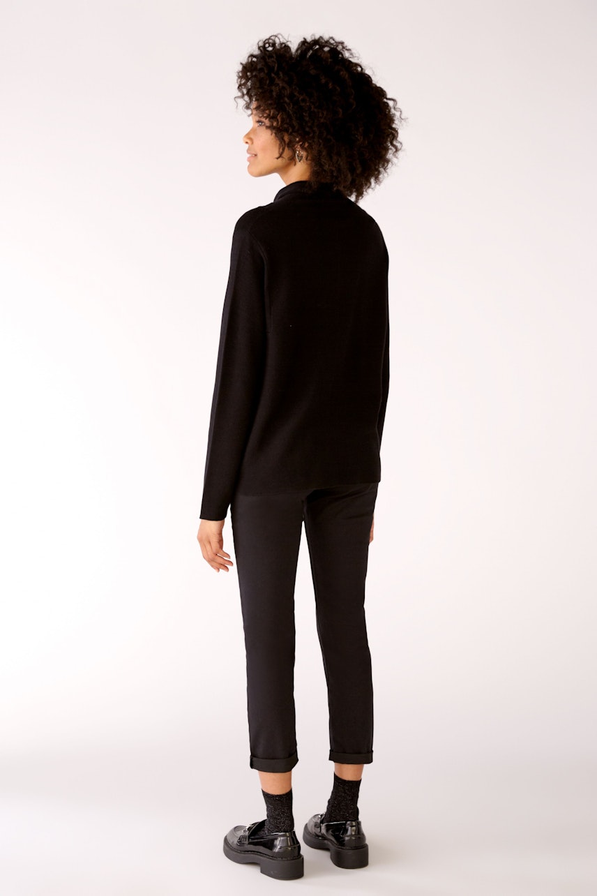 Bild 4 von KEIKO Pullover - black in black | Oui