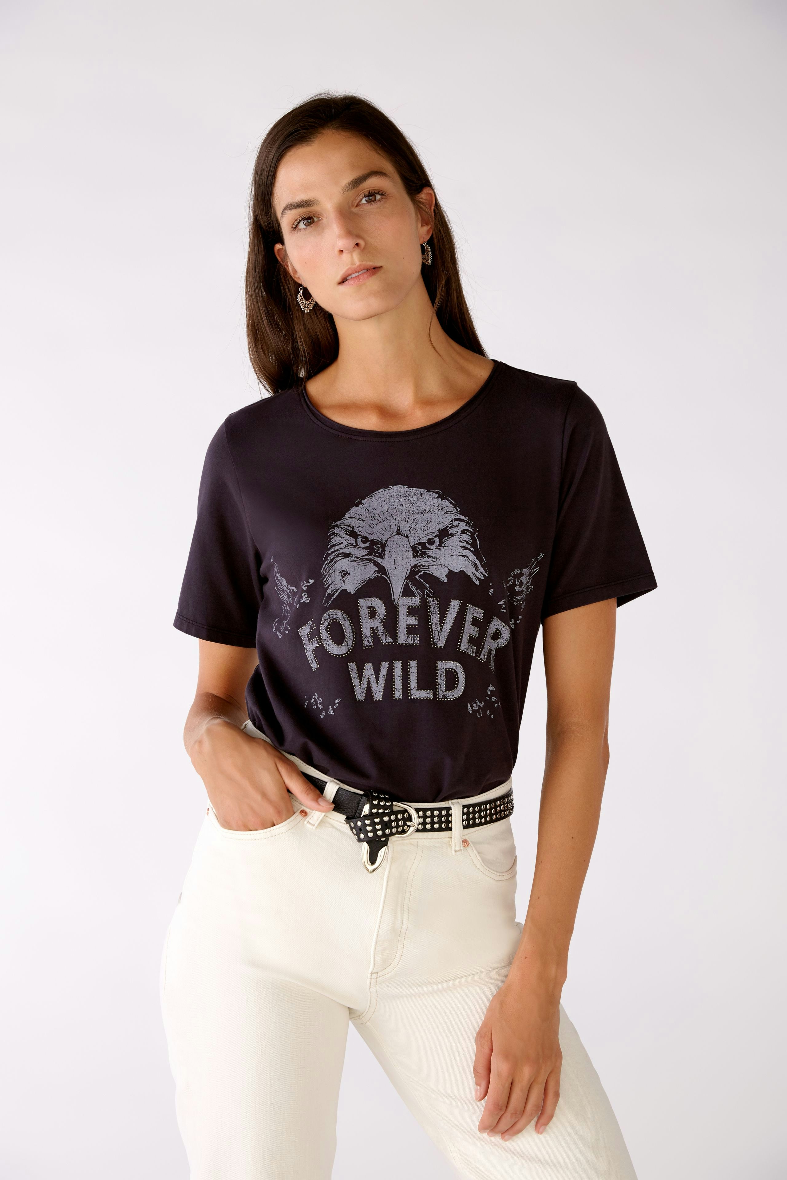 Bild 3 von Washed t-shirt - phantom in phantom | Oui