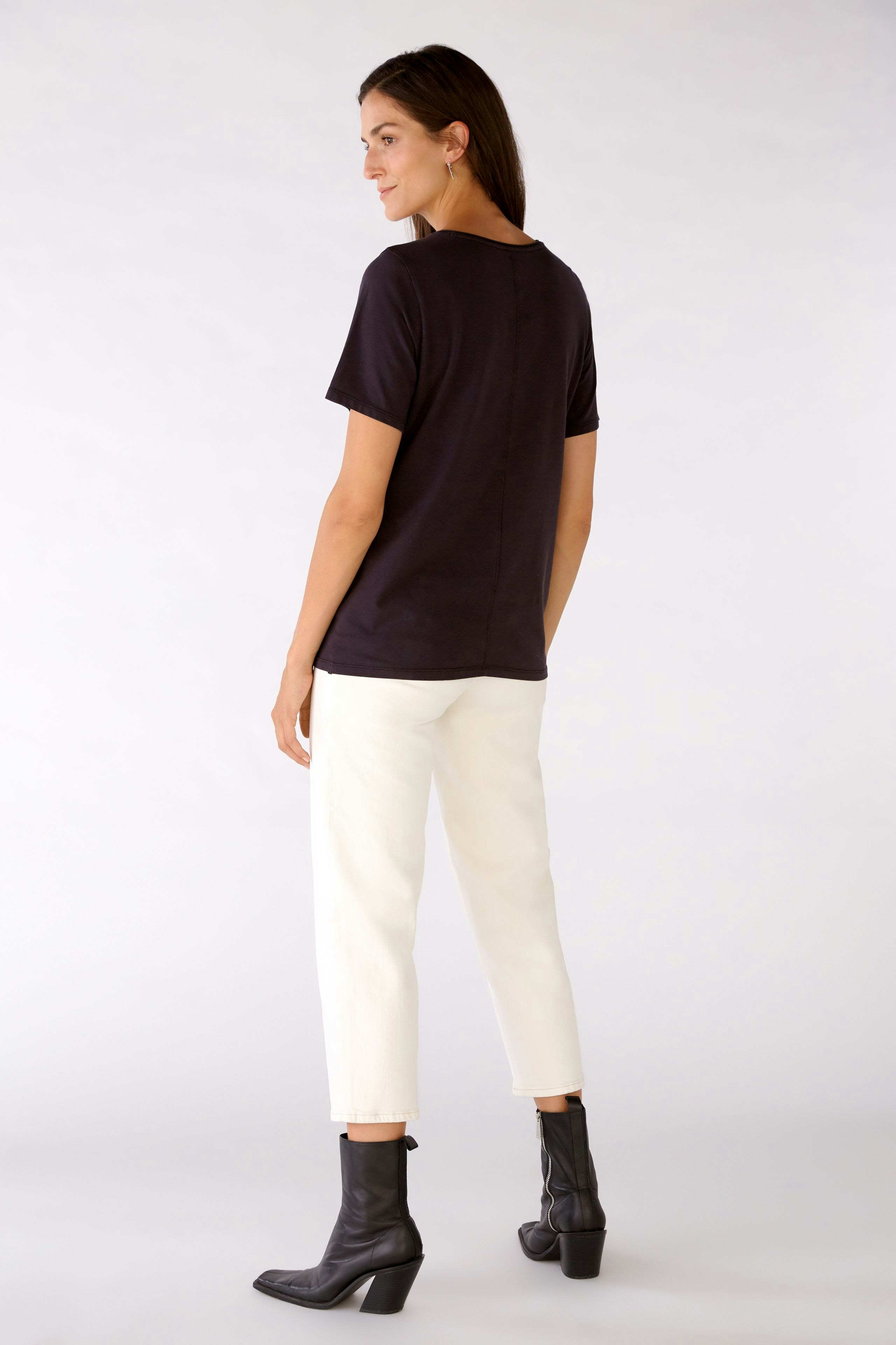 Bild 4 von Washed t-shirt - phantom in phantom | Oui