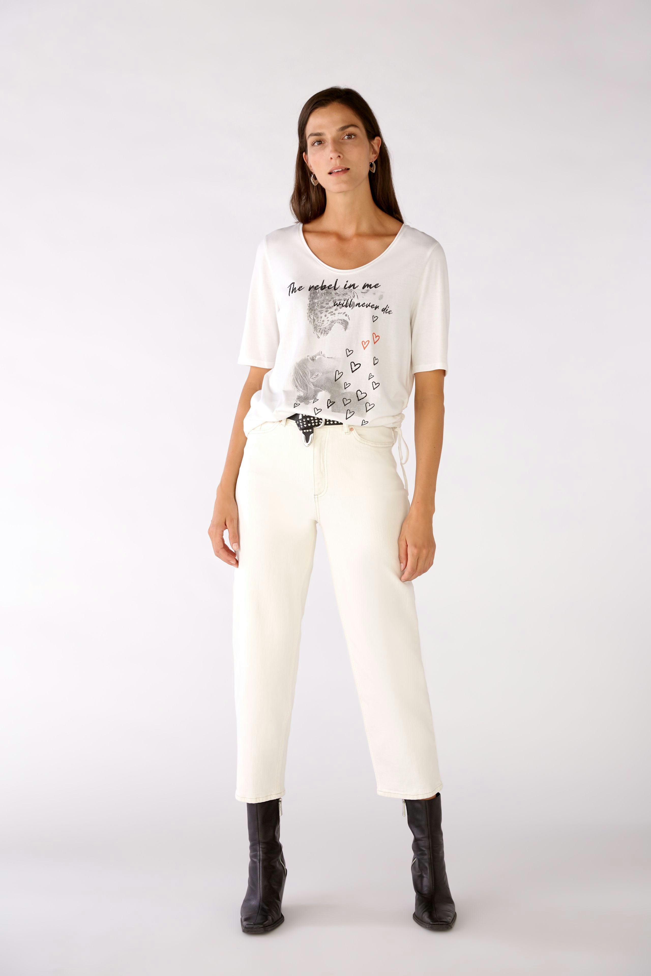 Bild 2 von T-shirt - cloud dancer in cloud dancer | Oui