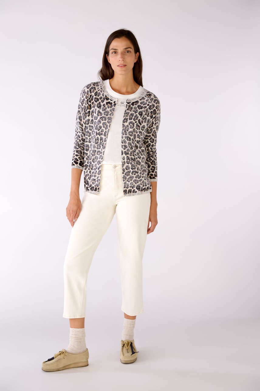 Bild 2 von Strickjacke - light grey camel in light grey camel | Oui