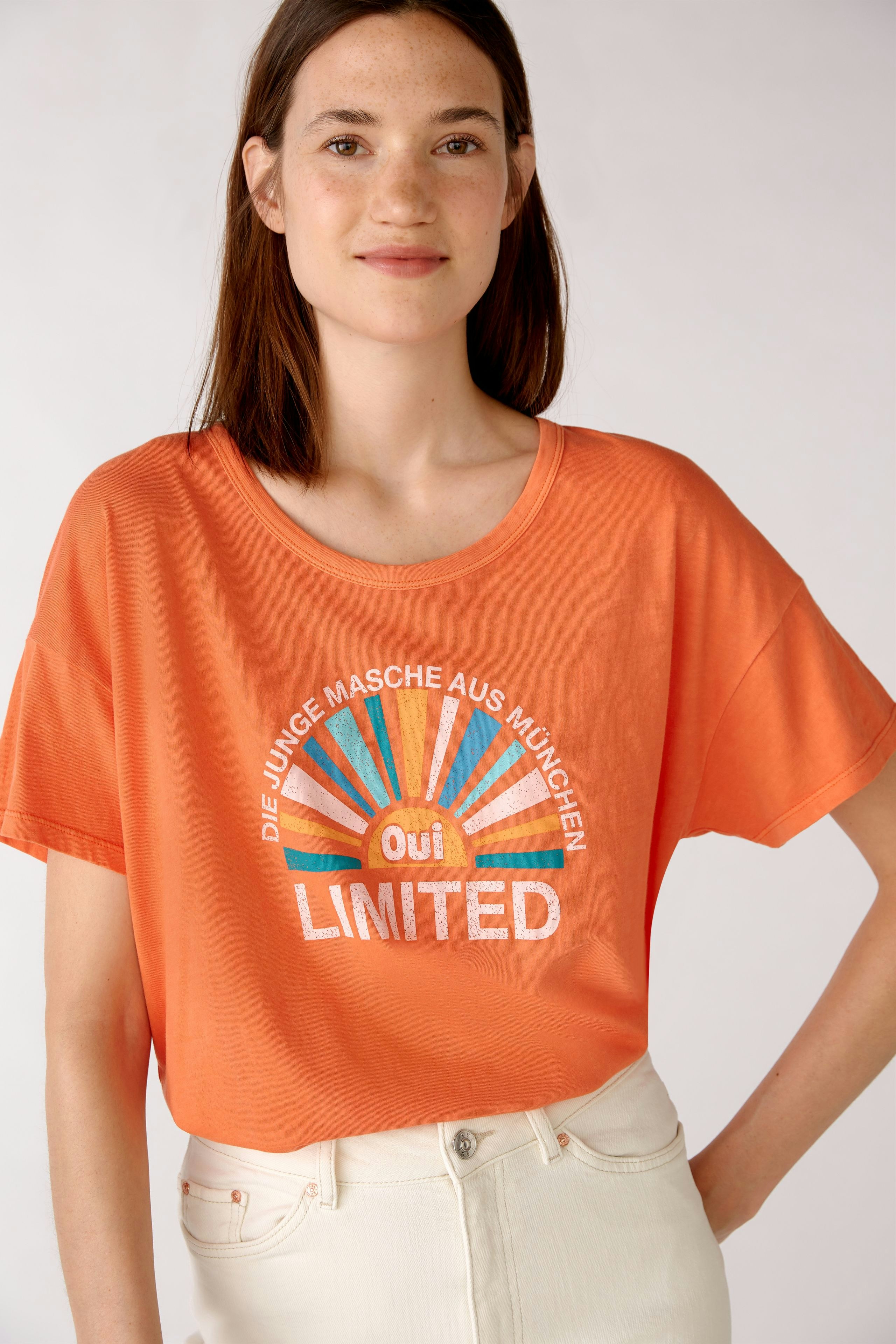 Bild 1 von T-shirt - orange in orange | Oui