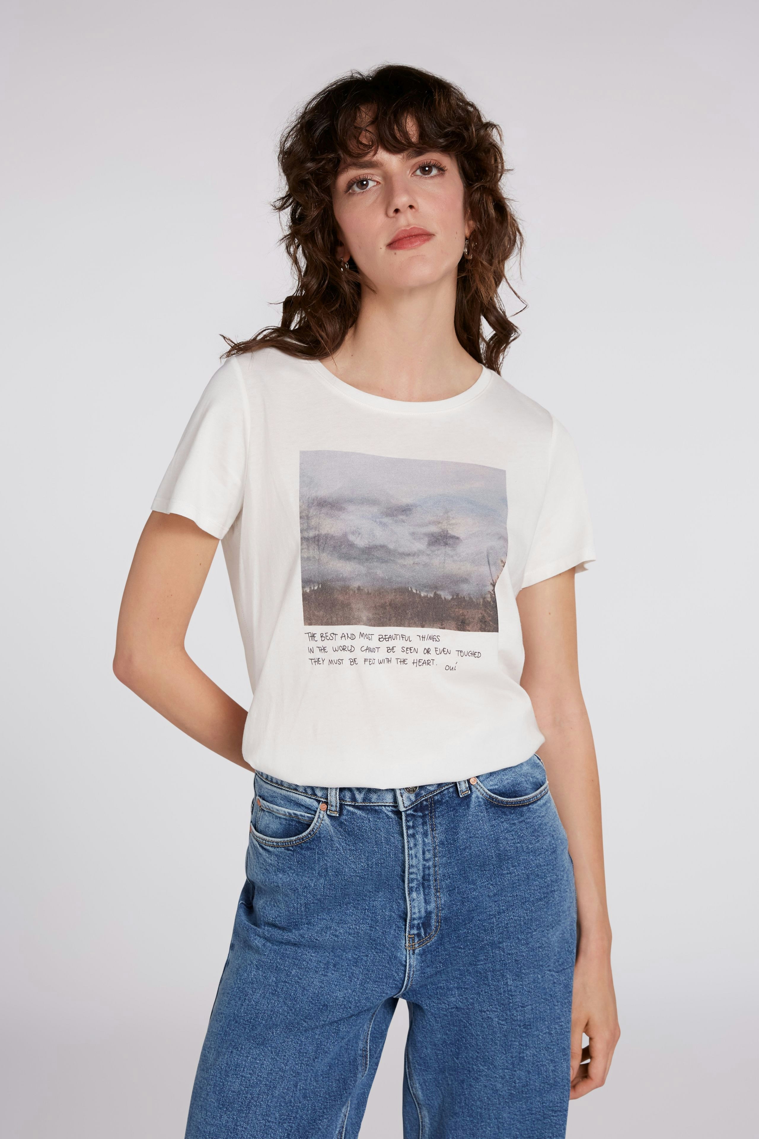 Bild 3 von T-shirt - cloud dancer in cloud dancer | Oui