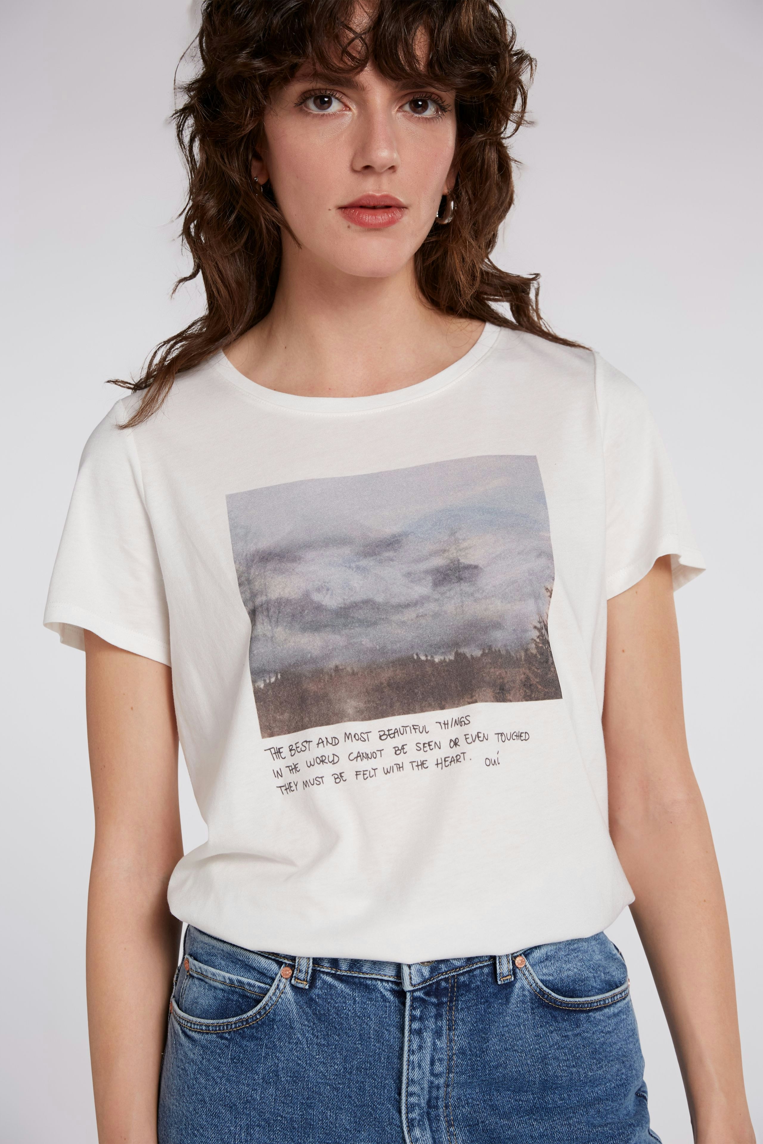 Bild 5 von T-shirt - cloud dancer in cloud dancer | Oui