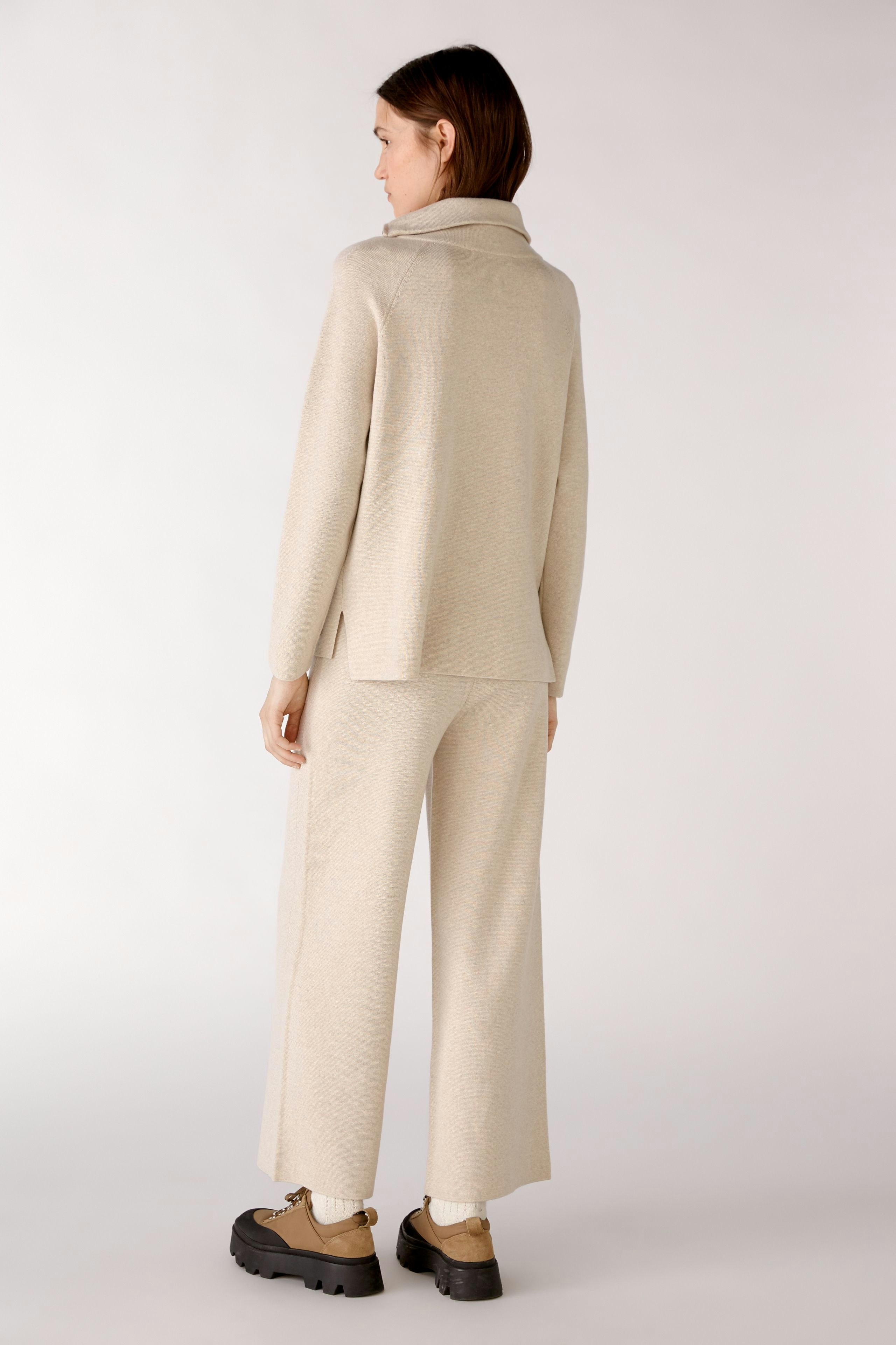 Bild 4 von Knitted Pullover - stone melange in stone melange | Oui