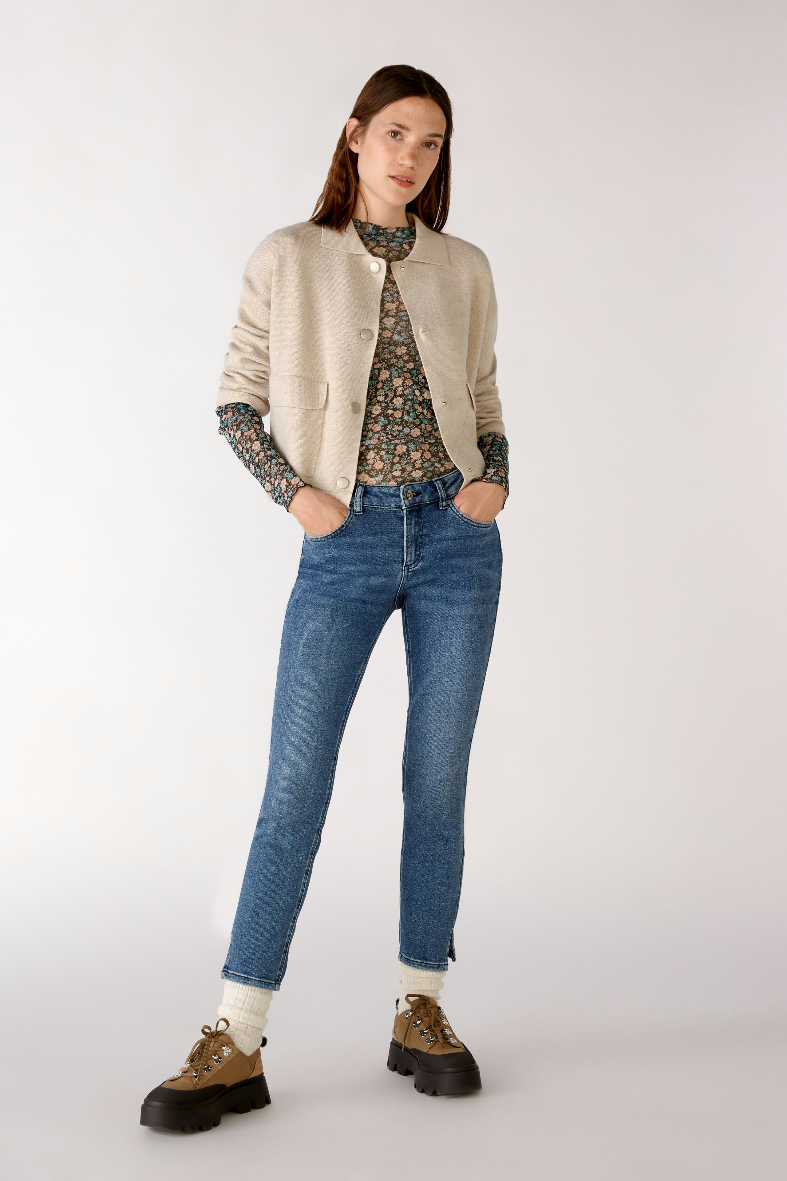 Bild 2 von Strickjacke - stone melange in stone melange | Oui