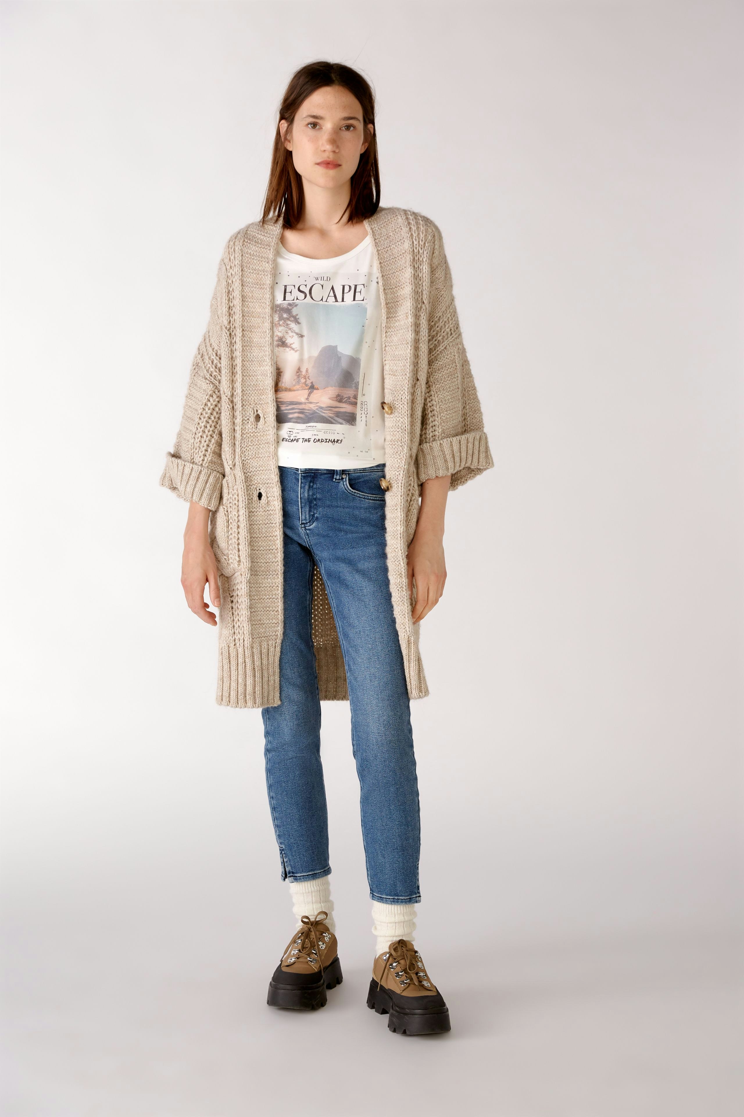 Bild 2 von T-Shirt - cloud dancer in cloud dancer | Oui