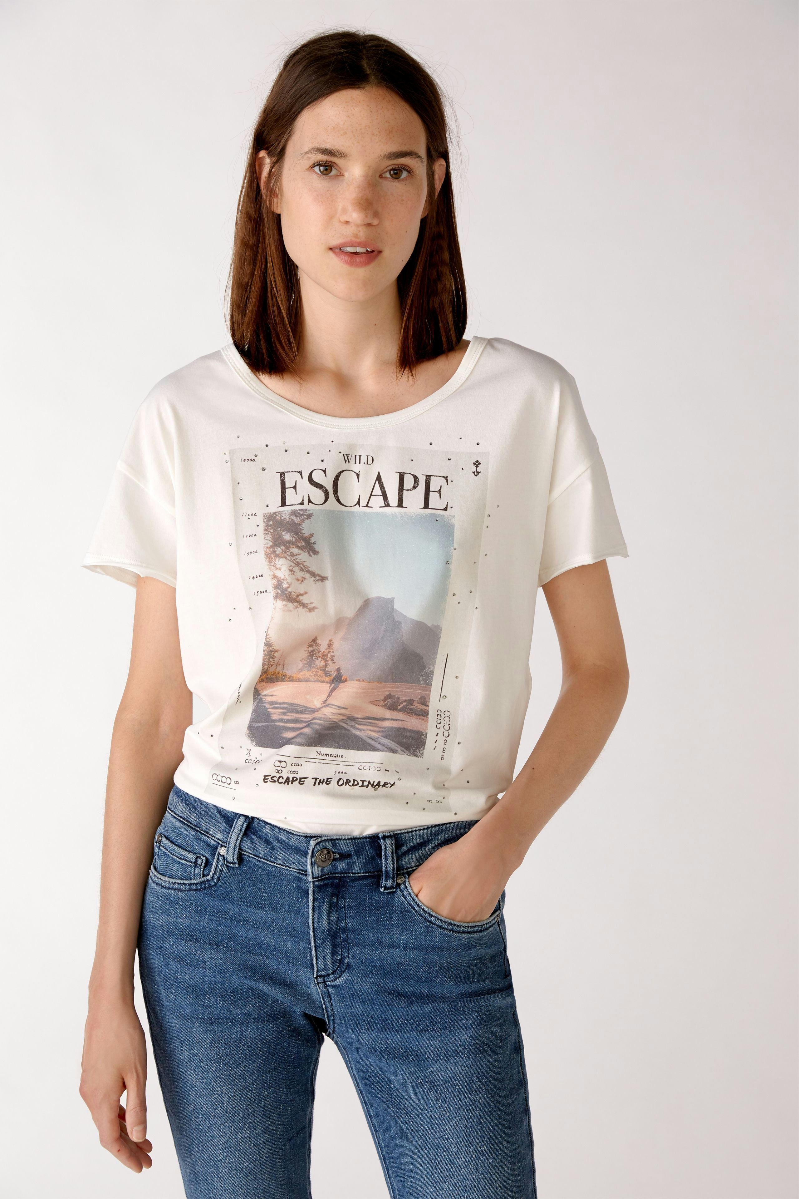 Bild 3 von T-Shirt - cloud dancer in cloud dancer | Oui