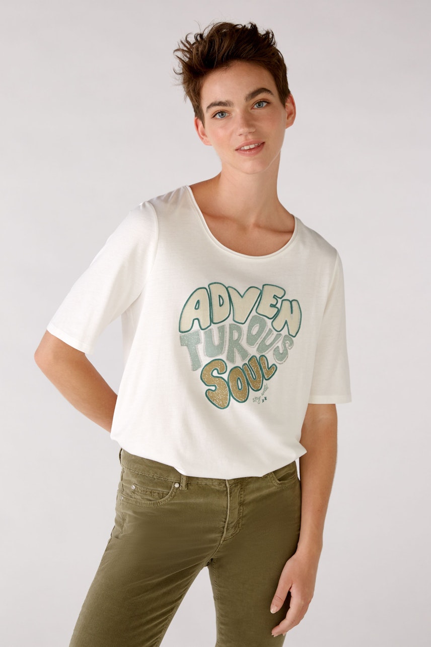 Bild 3 von T-Shirt - cloud dancer in cloud dancer | Oui