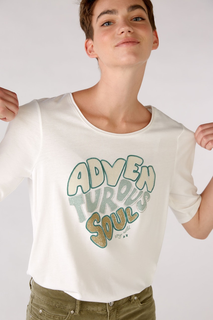 Bild 1 von T-Shirt - cloud dancer in cloud dancer | Oui