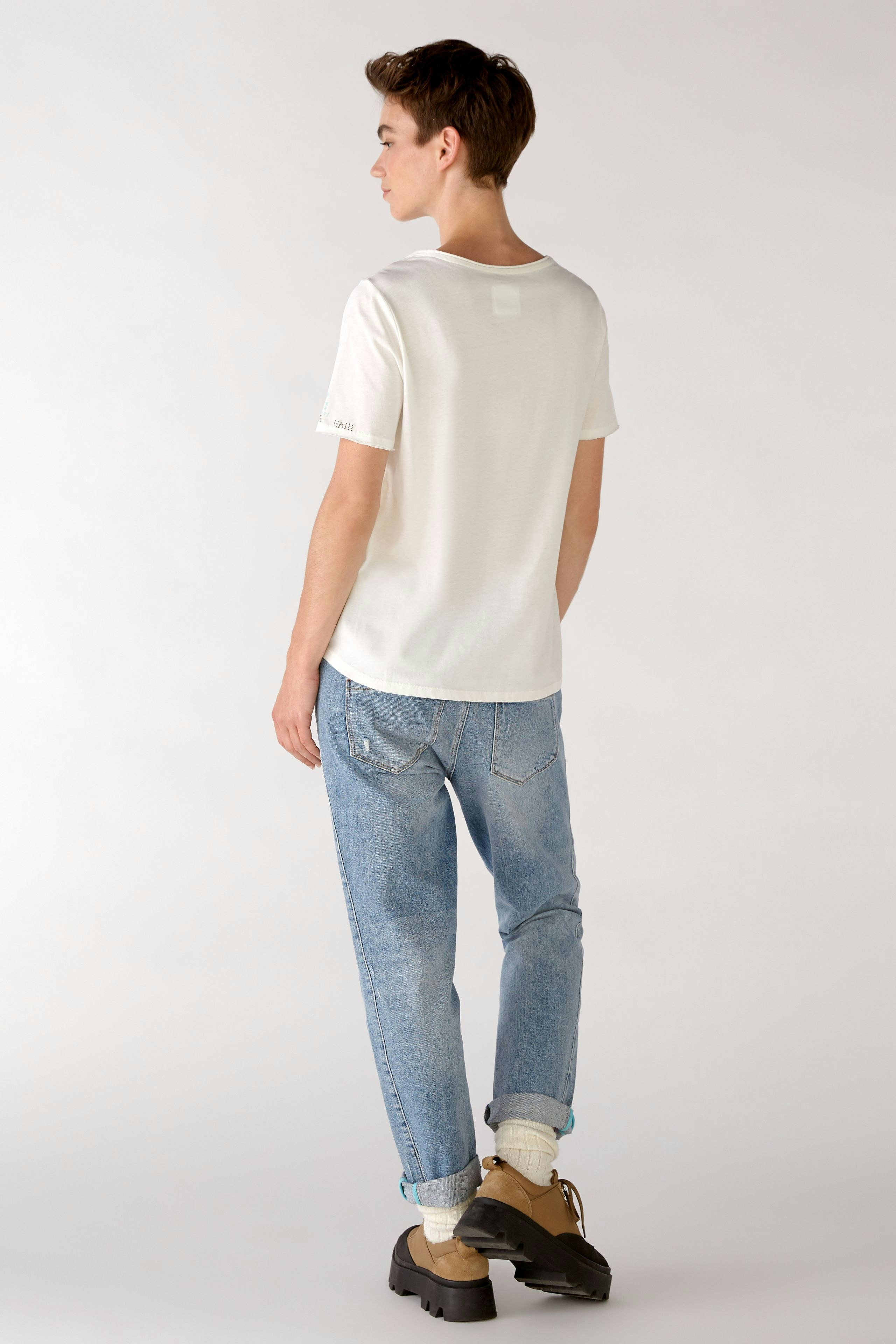 Bild 4 von T-shirt - cloud dancer in cloud dancer | Oui