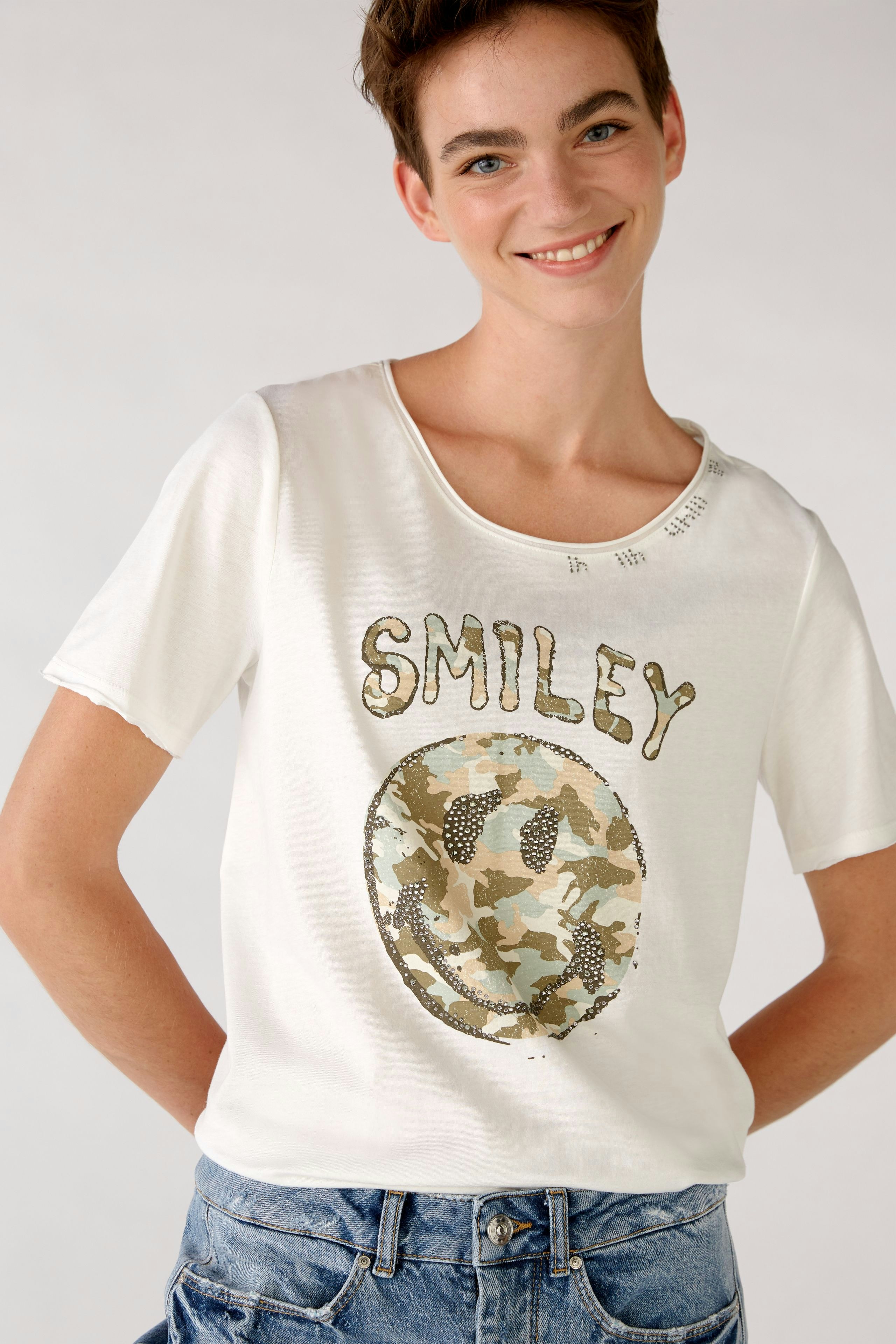 Bild 1 von T-shirt - cloud dancer in cloud dancer | Oui