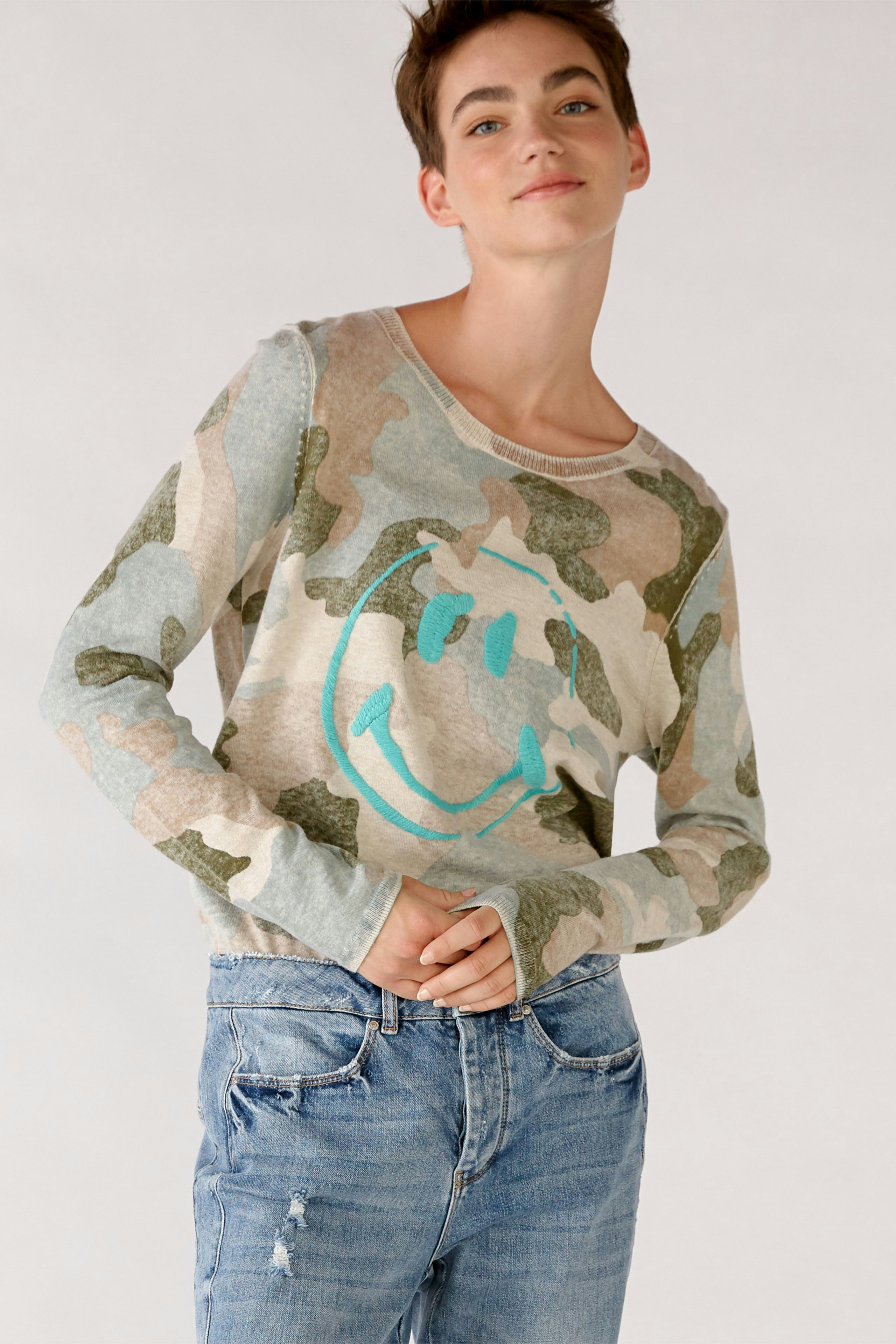 Bild 4 von Pullover - light camel green in light camel green | Oui