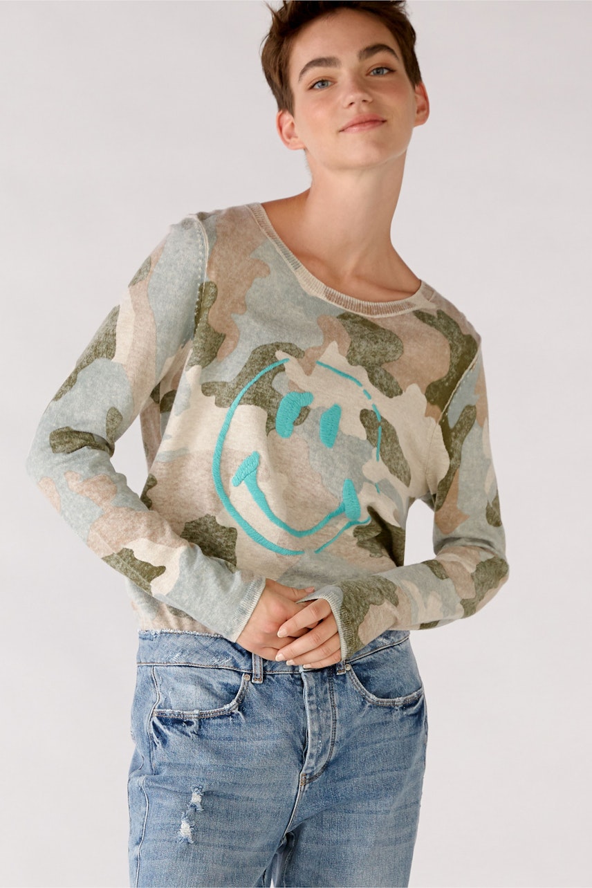 Bild 4 von Pullover - light camel green in light camel green | Oui
