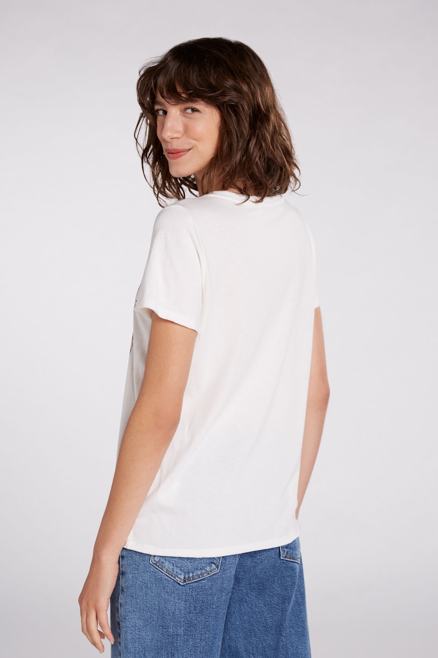 Bild 3 von T-Shirt - cloud dancer in cloud dancer | Oui