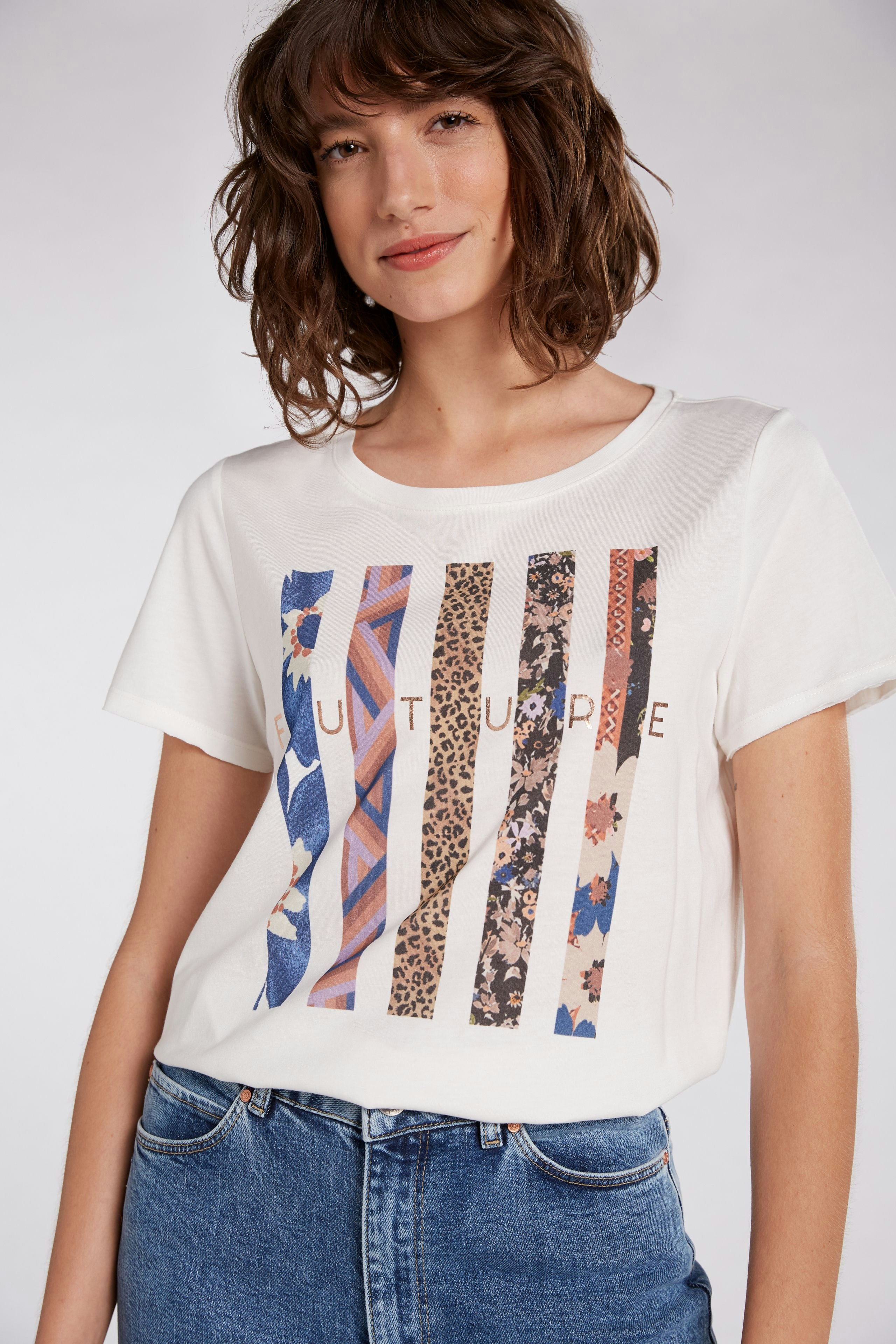 Bild 4 von T-Shirt - cloud dancer in cloud dancer | Oui