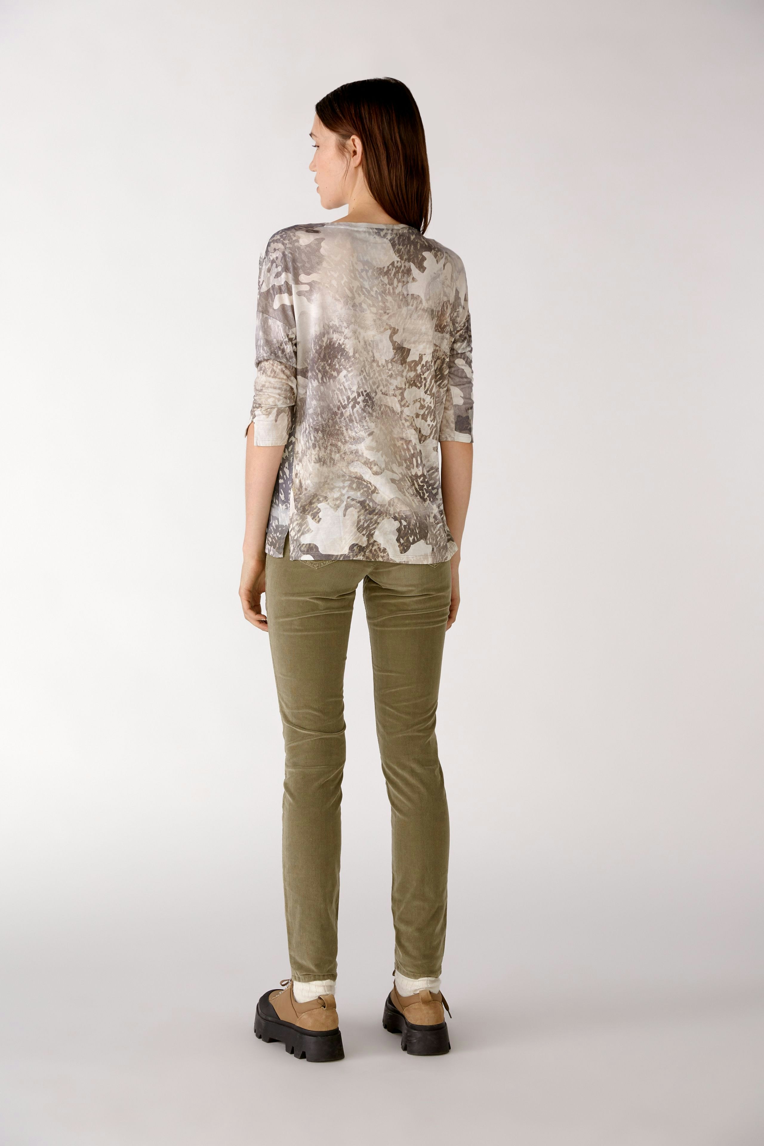 Bild 4 von Blouse shirt - light camel green in light camel green | Oui