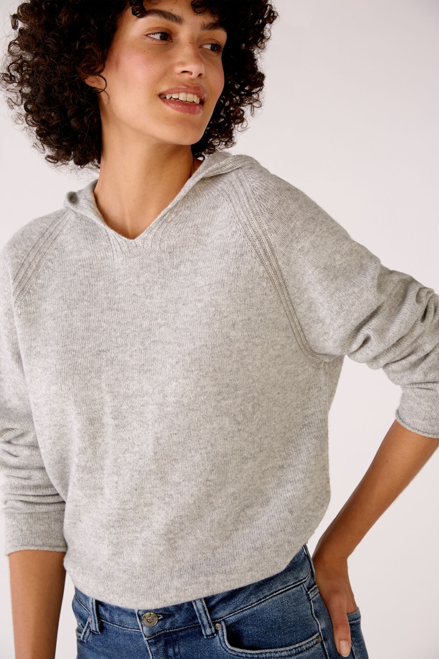 Bild 5 von Strickpullover - light grey in light grey | Oui