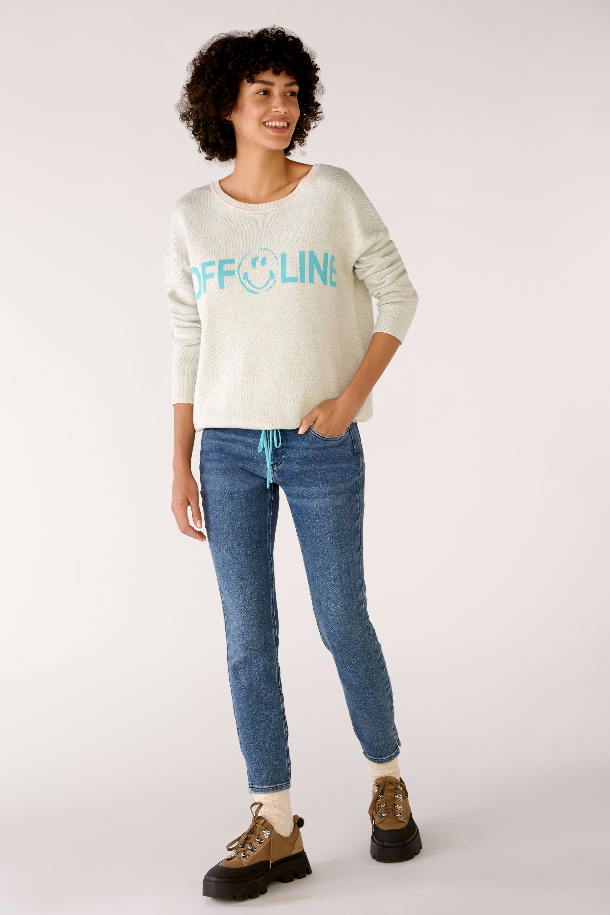 Bild 2 von Pullover - light stone green in light stone green | Oui