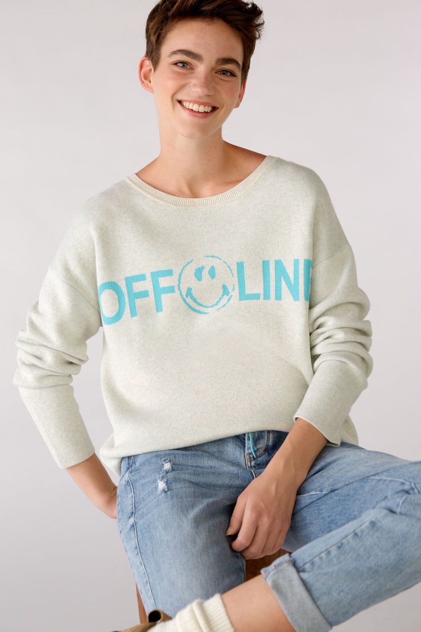 Bild 6 von Pullover - light stone green in light stone green | Oui
