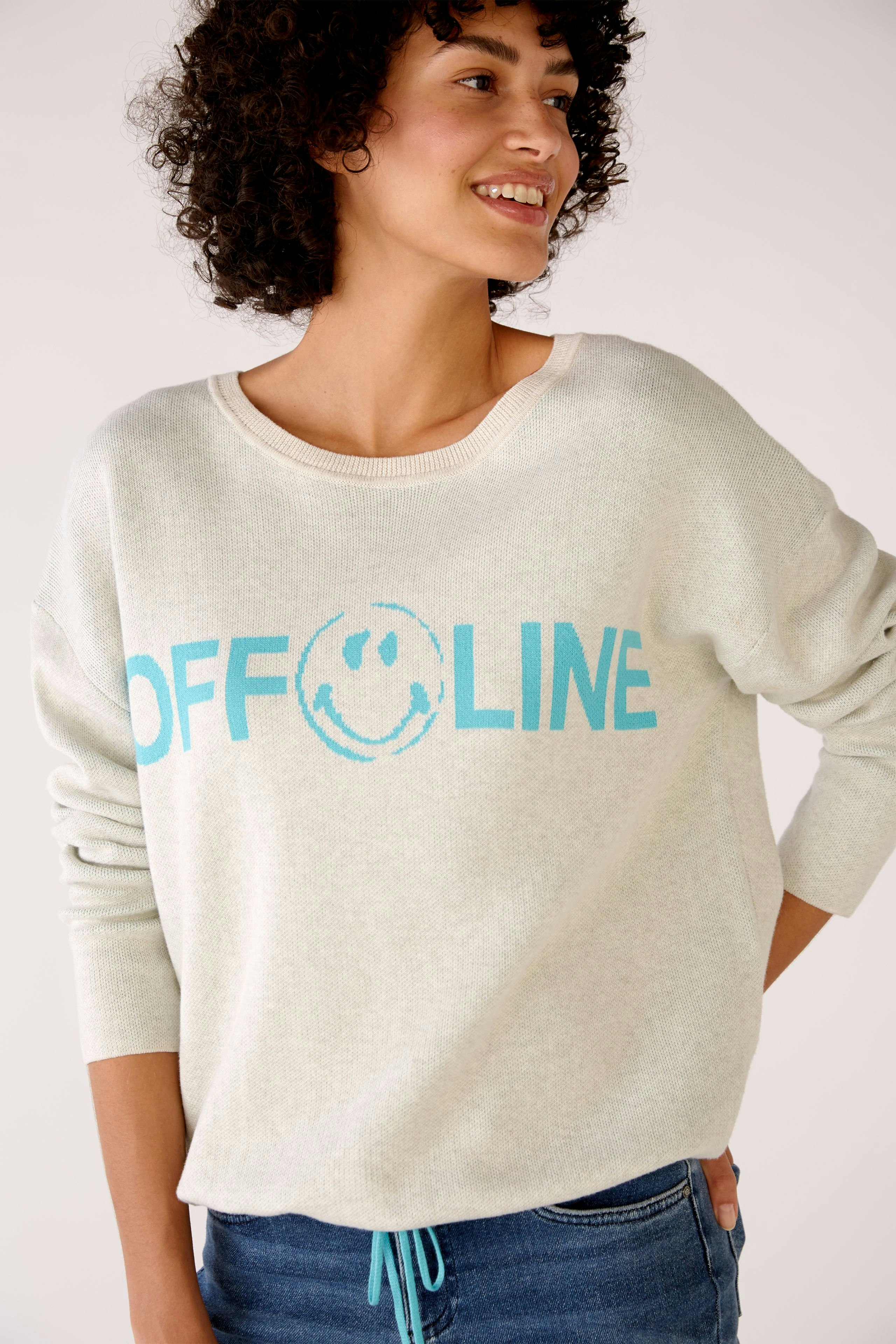 Bild 1 von Pullover - light stone green in light stone green | Oui