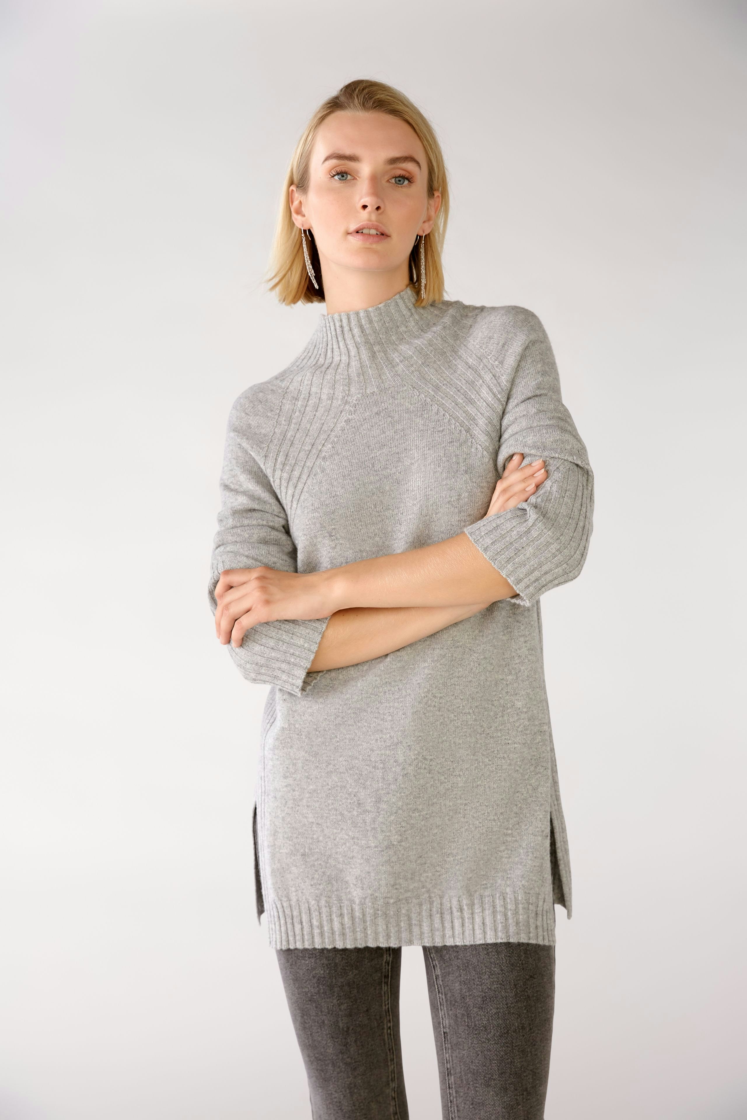 Bild 3 von Strickpullover - light grey in light grey | Oui