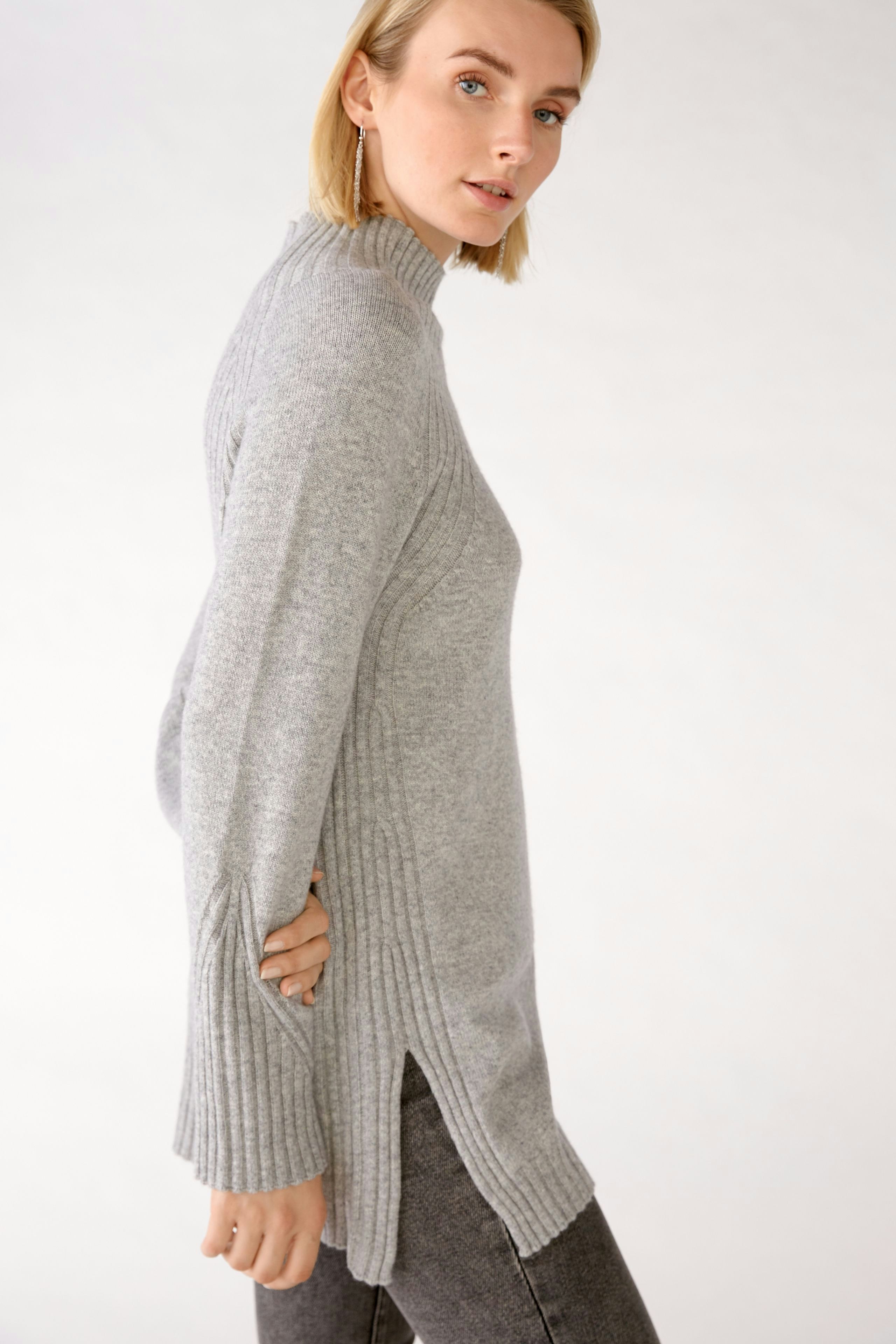 Bild 5 von Strickpullover - light grey in light grey | Oui