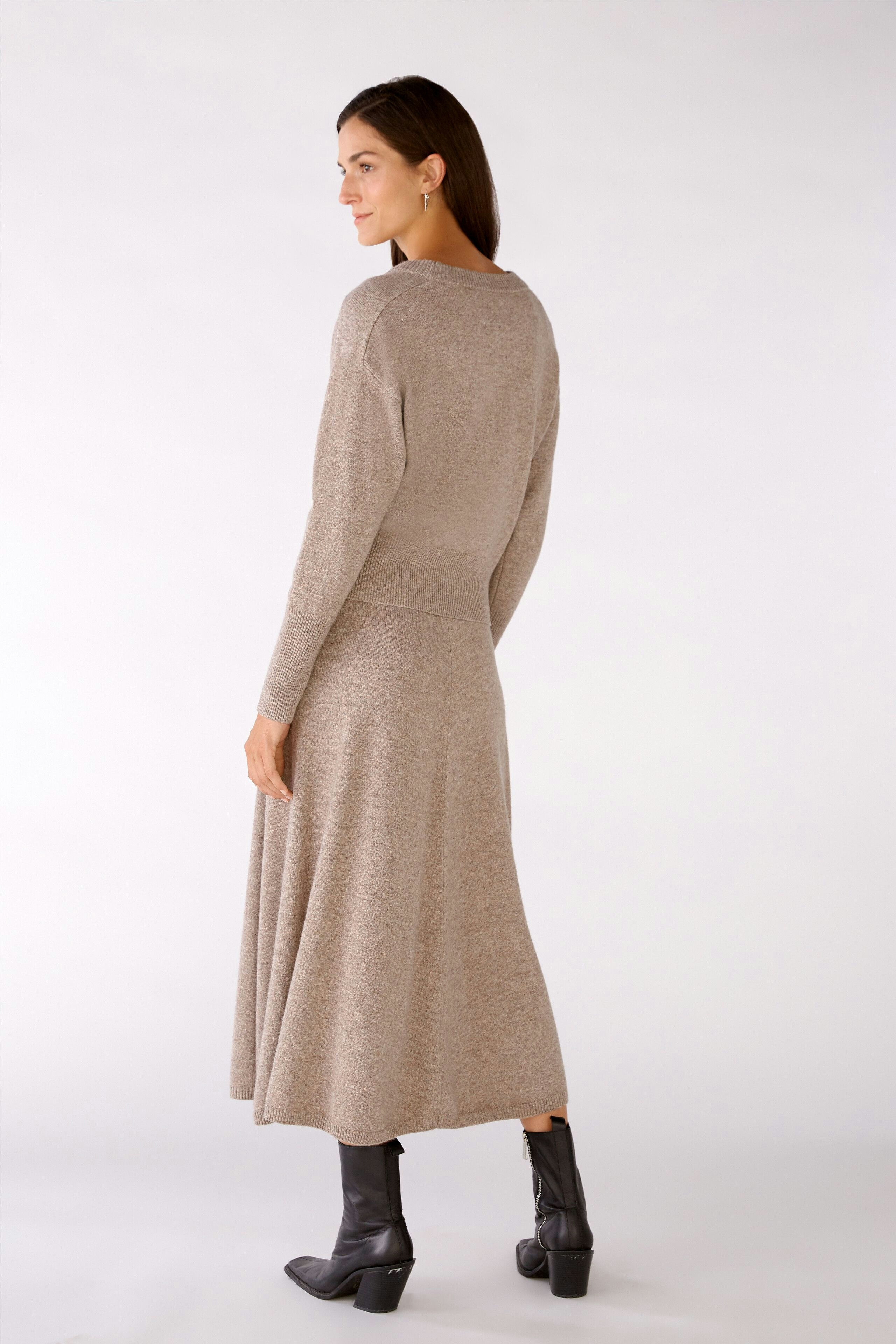 Bild 3 von Strickrock - Taupe Melange in Taupe Melange | Oui