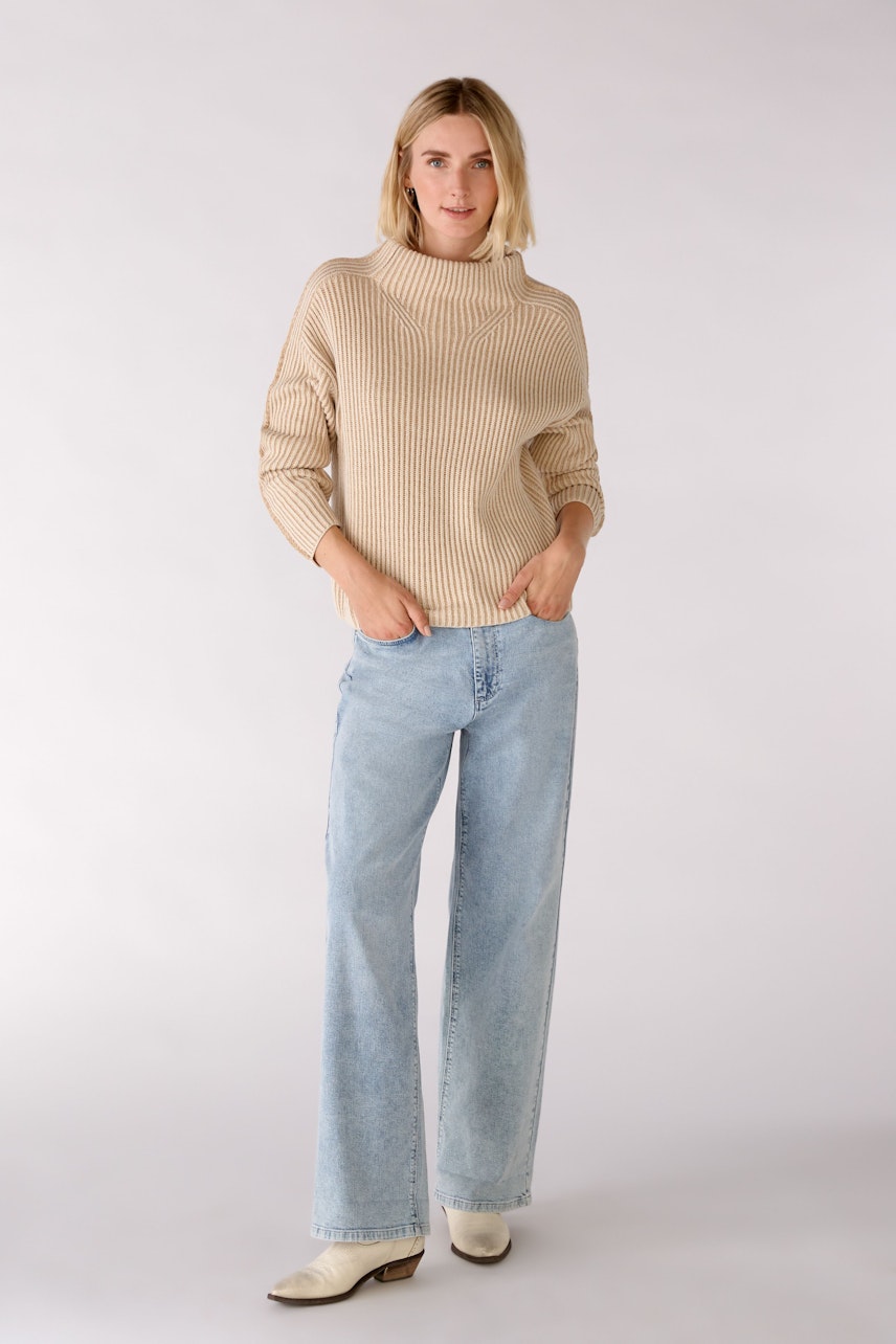 Bild 2 von Strickpullover - stone white in stone white | Oui