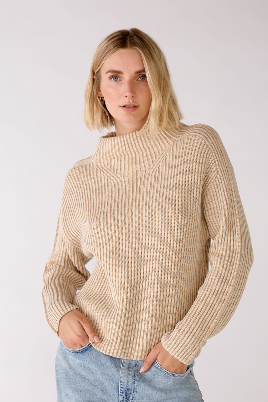 Bild 3 von Strickpullover - stone white in stone white | Oui