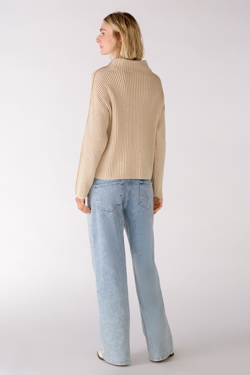 Bild 4 von Strickpullover - stone white in stone white | Oui