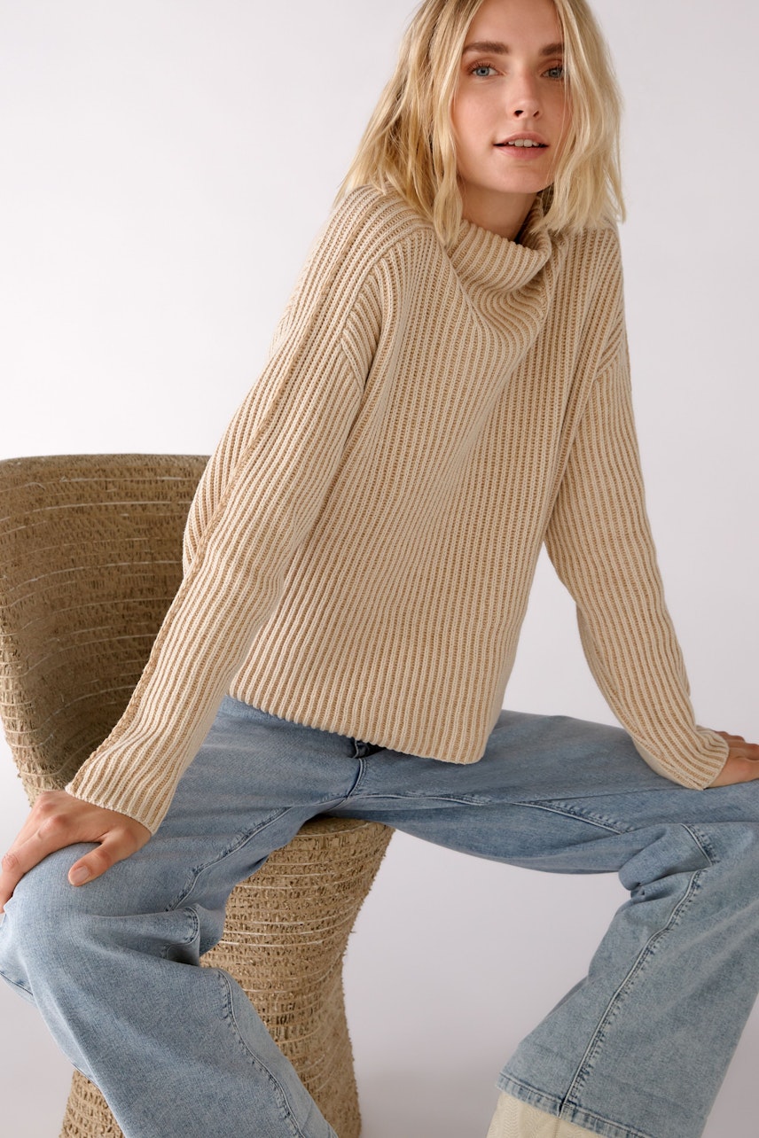 Bild 1 von Strickpullover - stone white in stone white | Oui