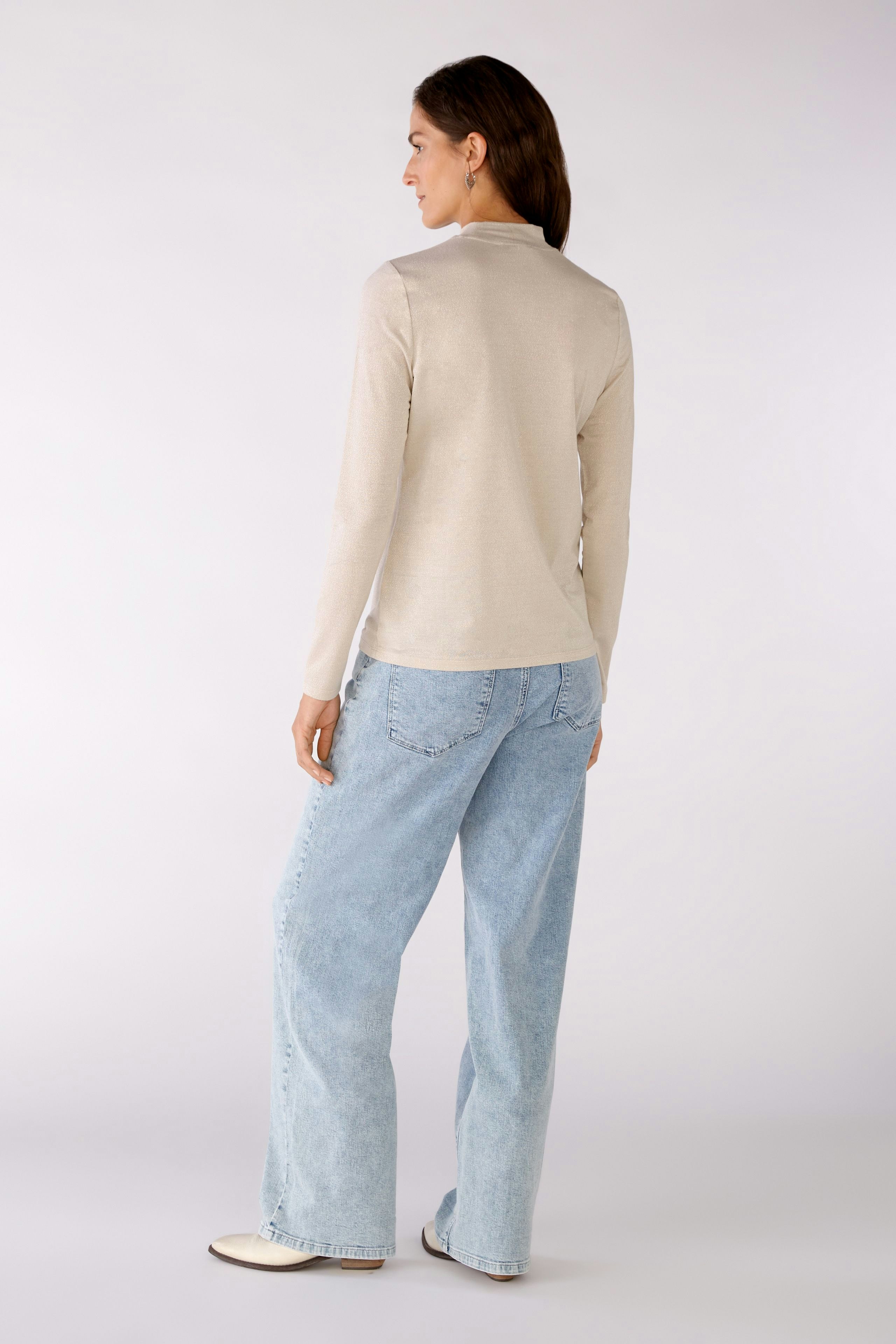 Bild 4 von Long-sleeved shirt - silver stone in silver stone | Oui