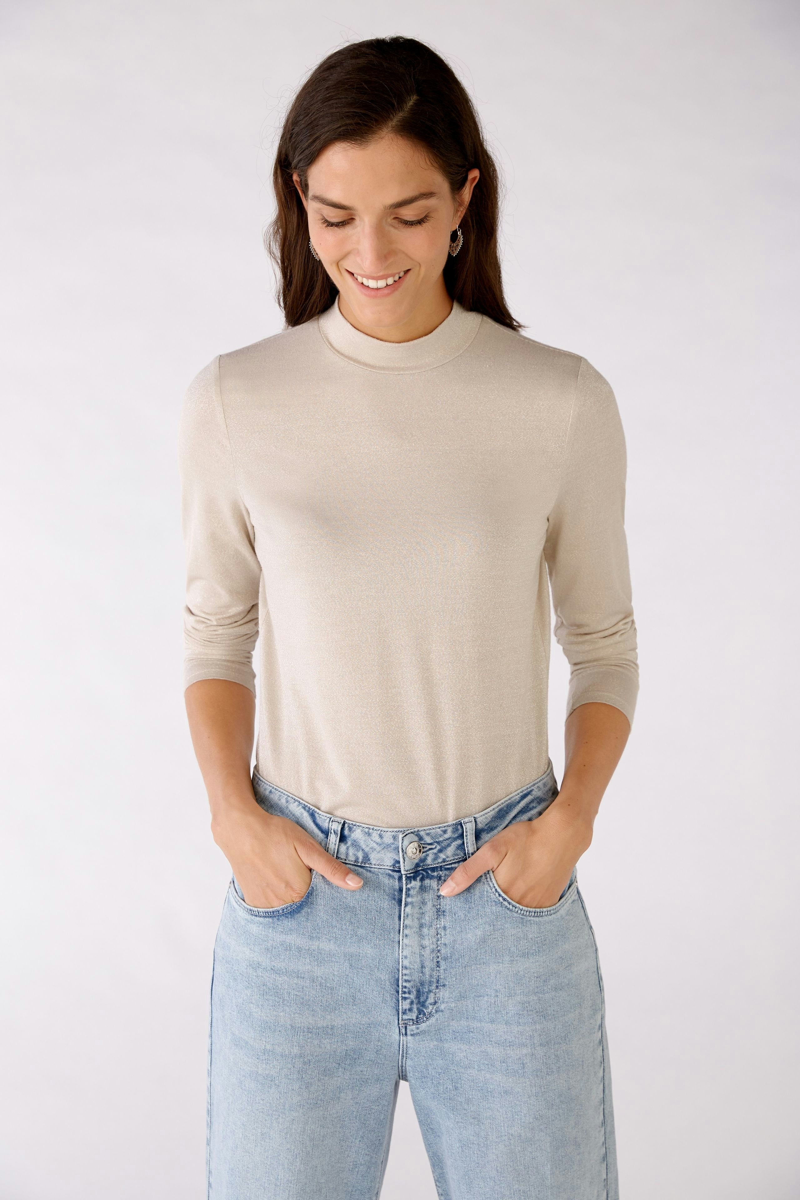 Bild 6 von Long-sleeved shirt - silver stone in silver stone | Oui