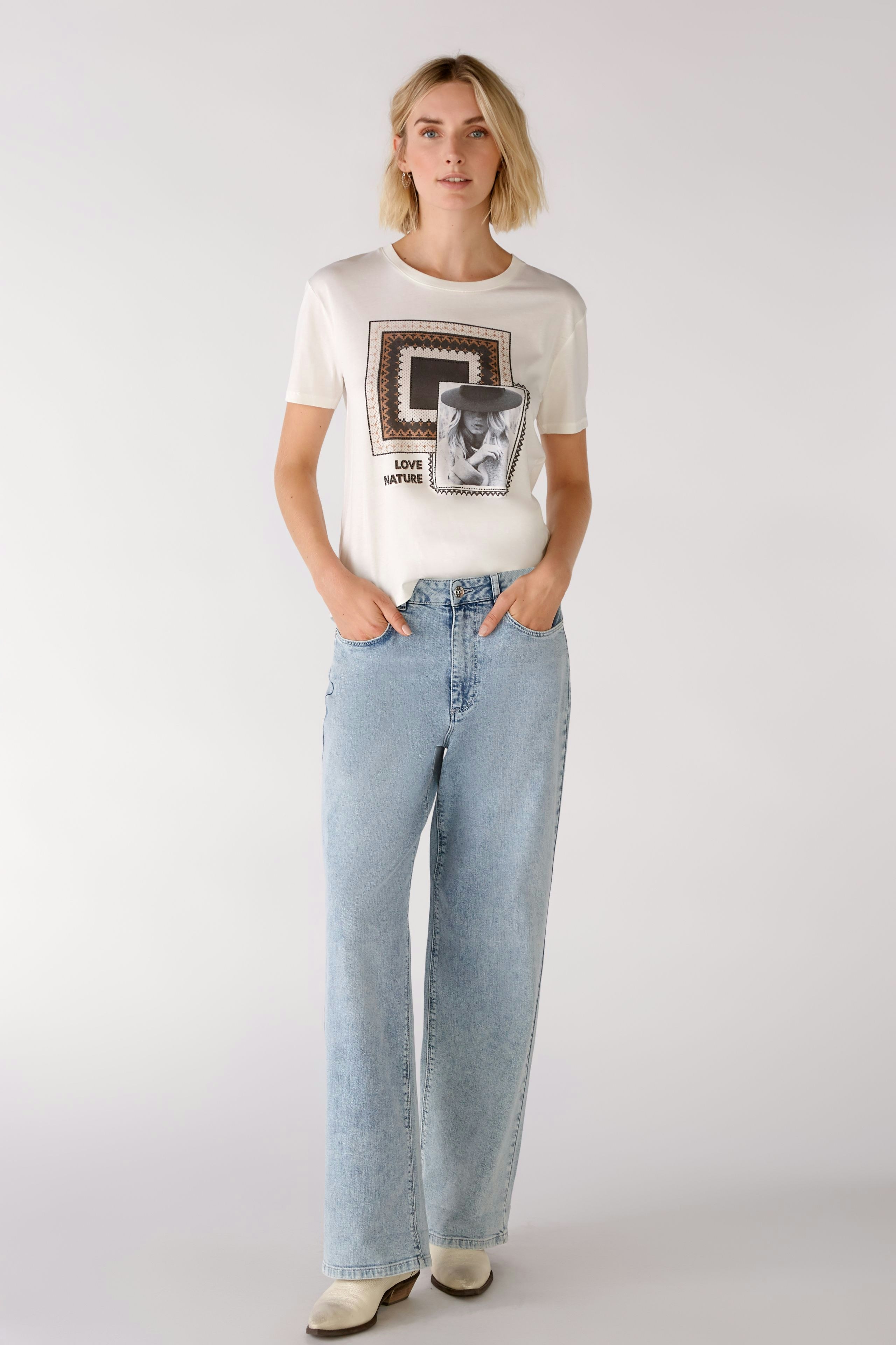 Bild 2 von T-shirt - cloud dancer in cloud dancer | Oui