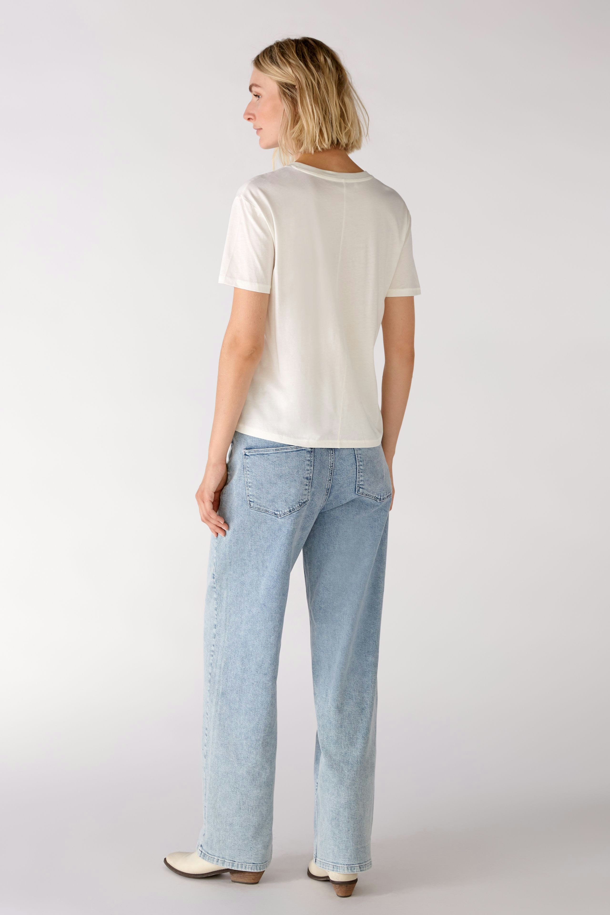 Bild 4 von T-shirt - cloud dancer in cloud dancer | Oui