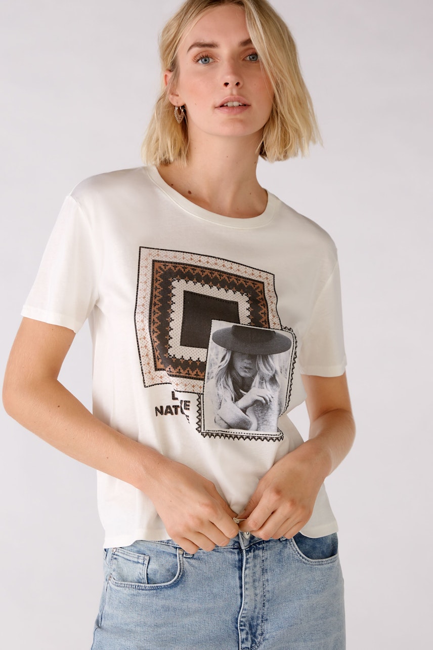 Bild 5 von T-shirt - cloud dancer in cloud dancer | Oui