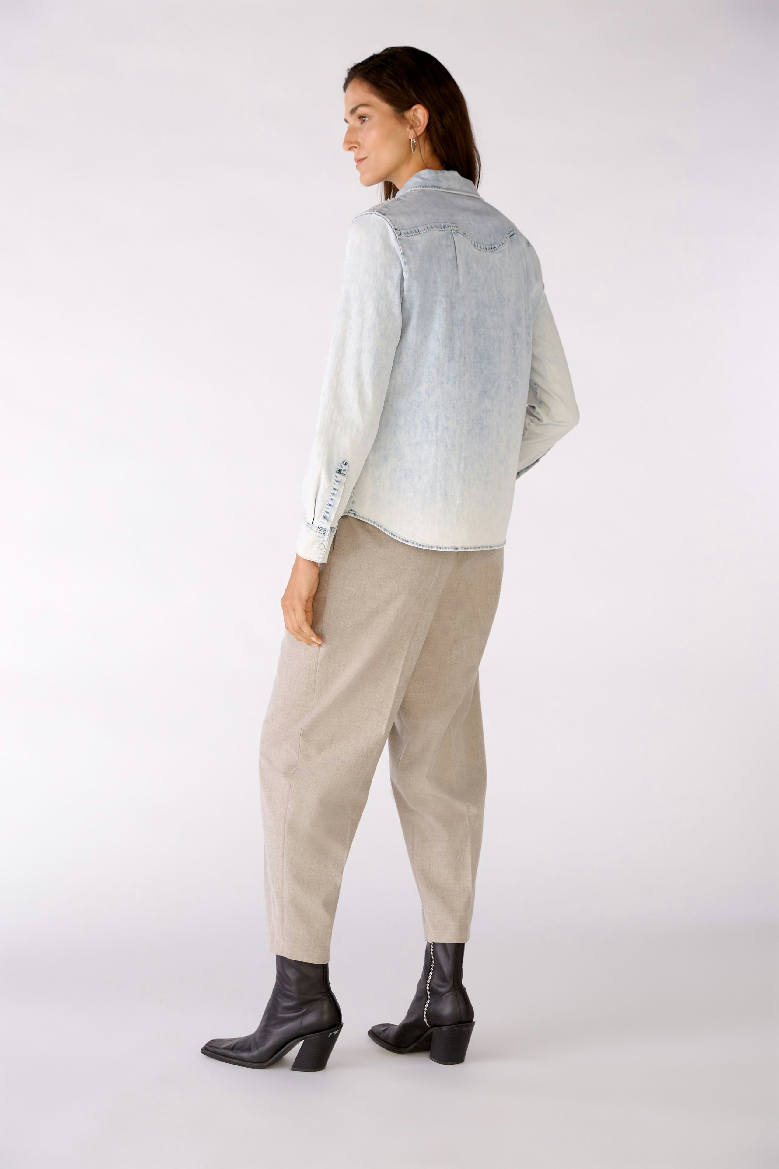 Bild 4 von Jeanshemd - blue denim in blue denim | Oui