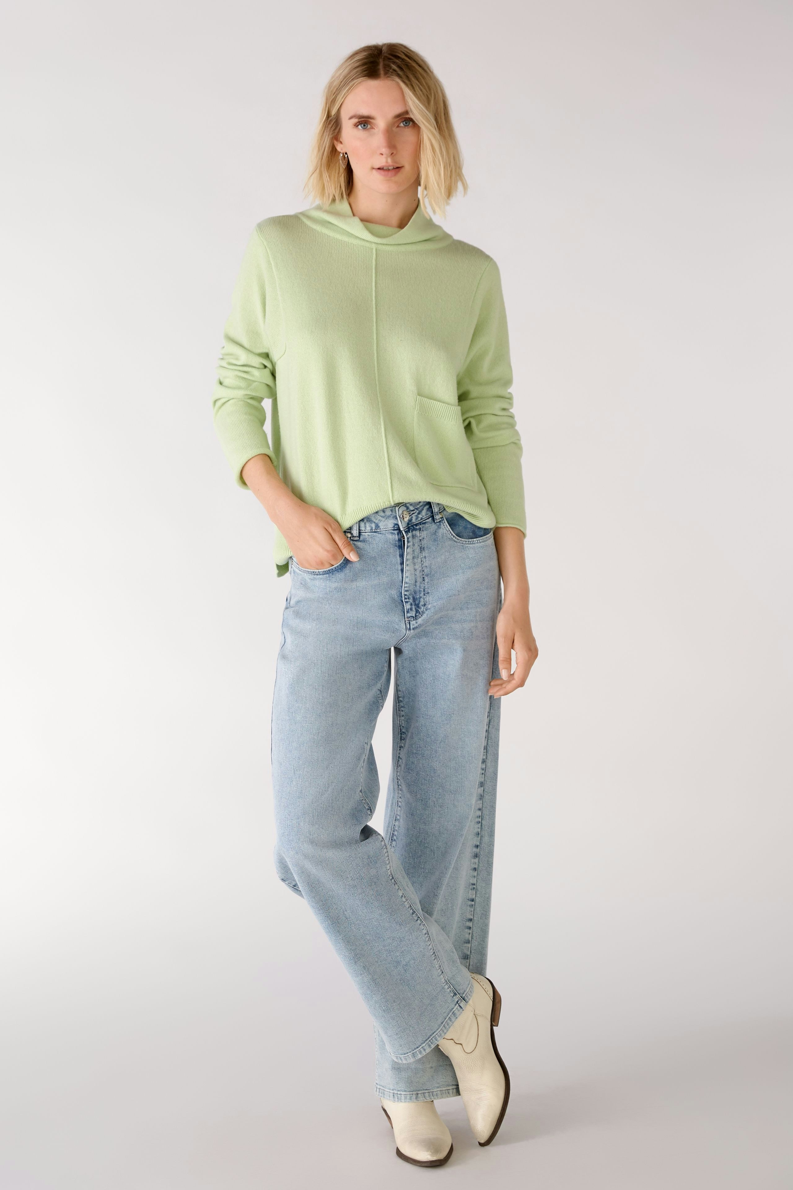 Bild 2 von Strickpullover - light green in light green | Oui