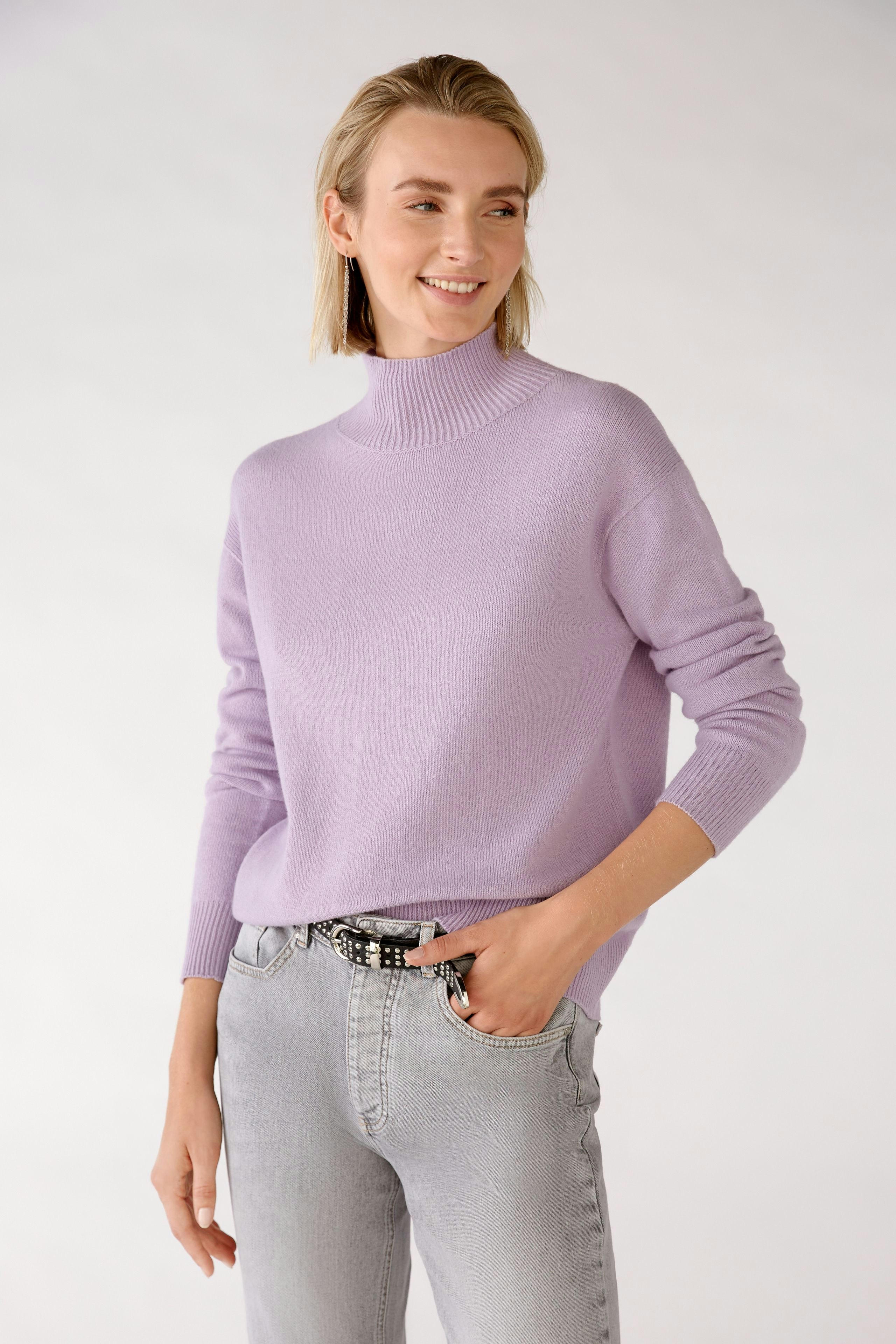 Bild 3 von Knitted Pullover - lila in lila | Oui