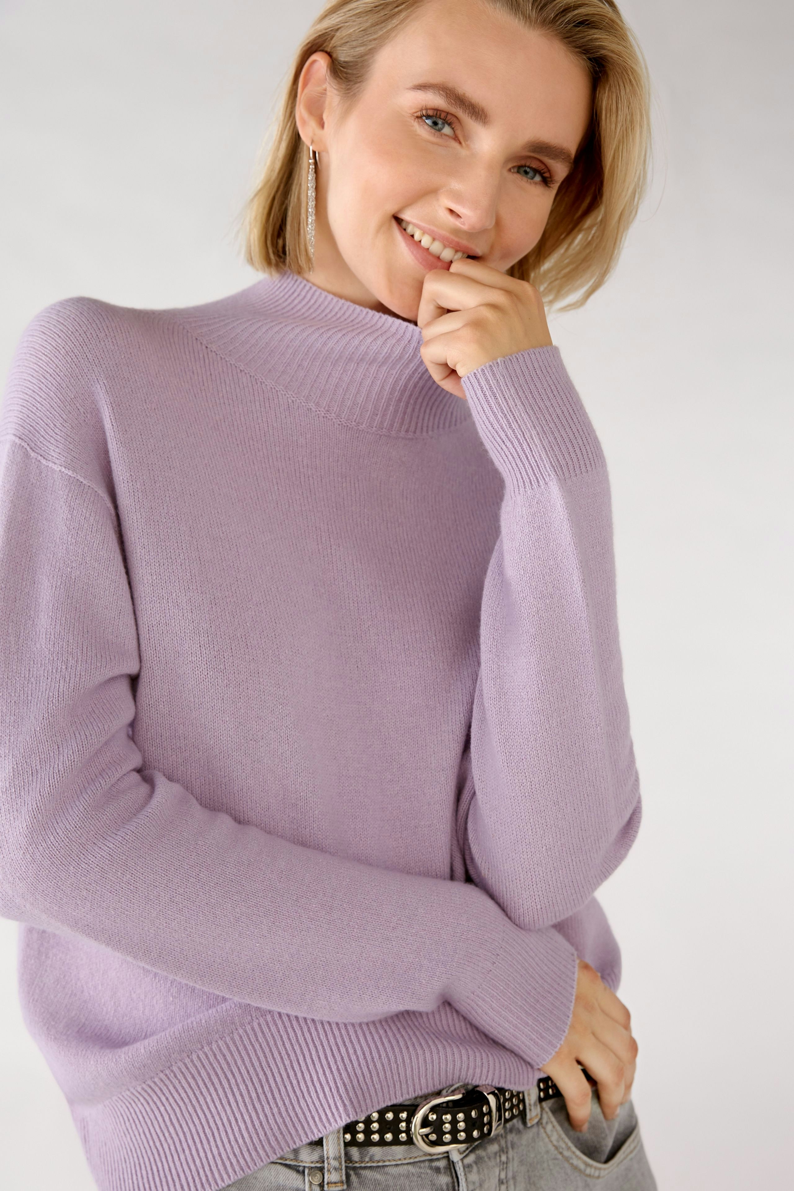 Bild 1 von Knitted Pullover - lila in lila | Oui