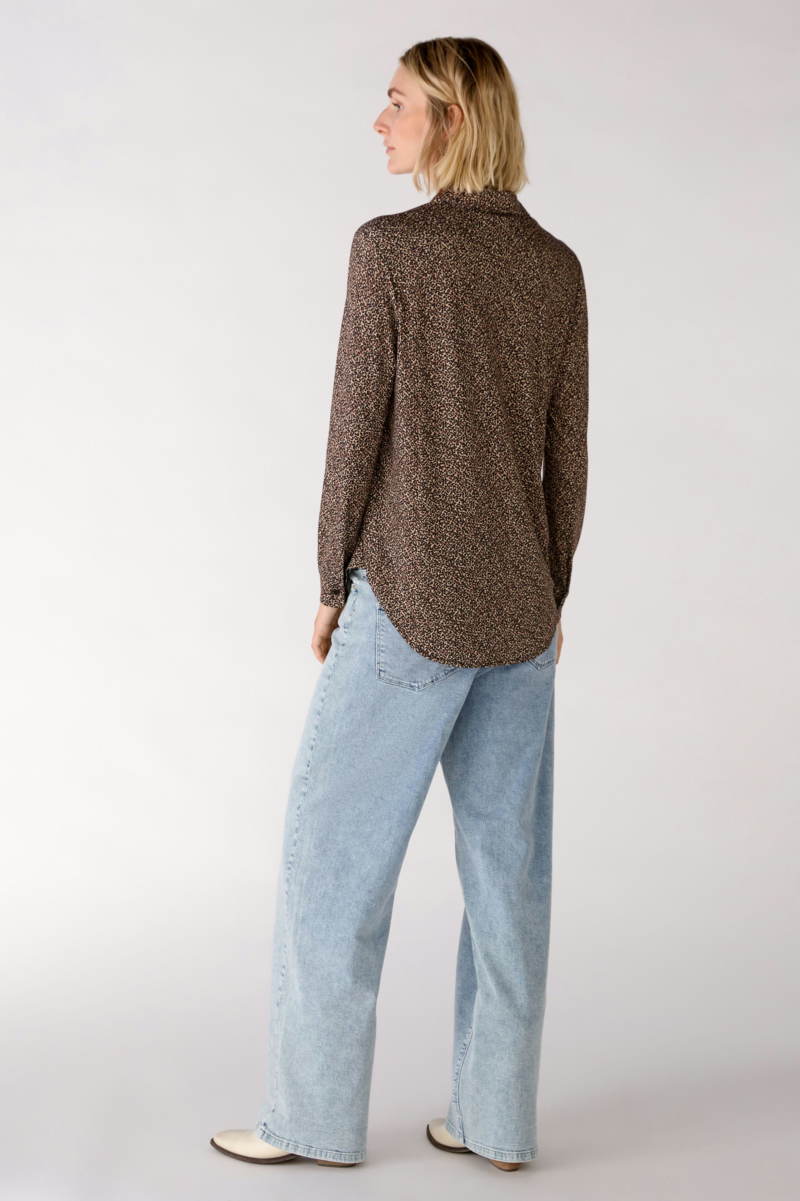 Bild 4 von Hemdbluse - dark camel grey in dark camel grey | Oui